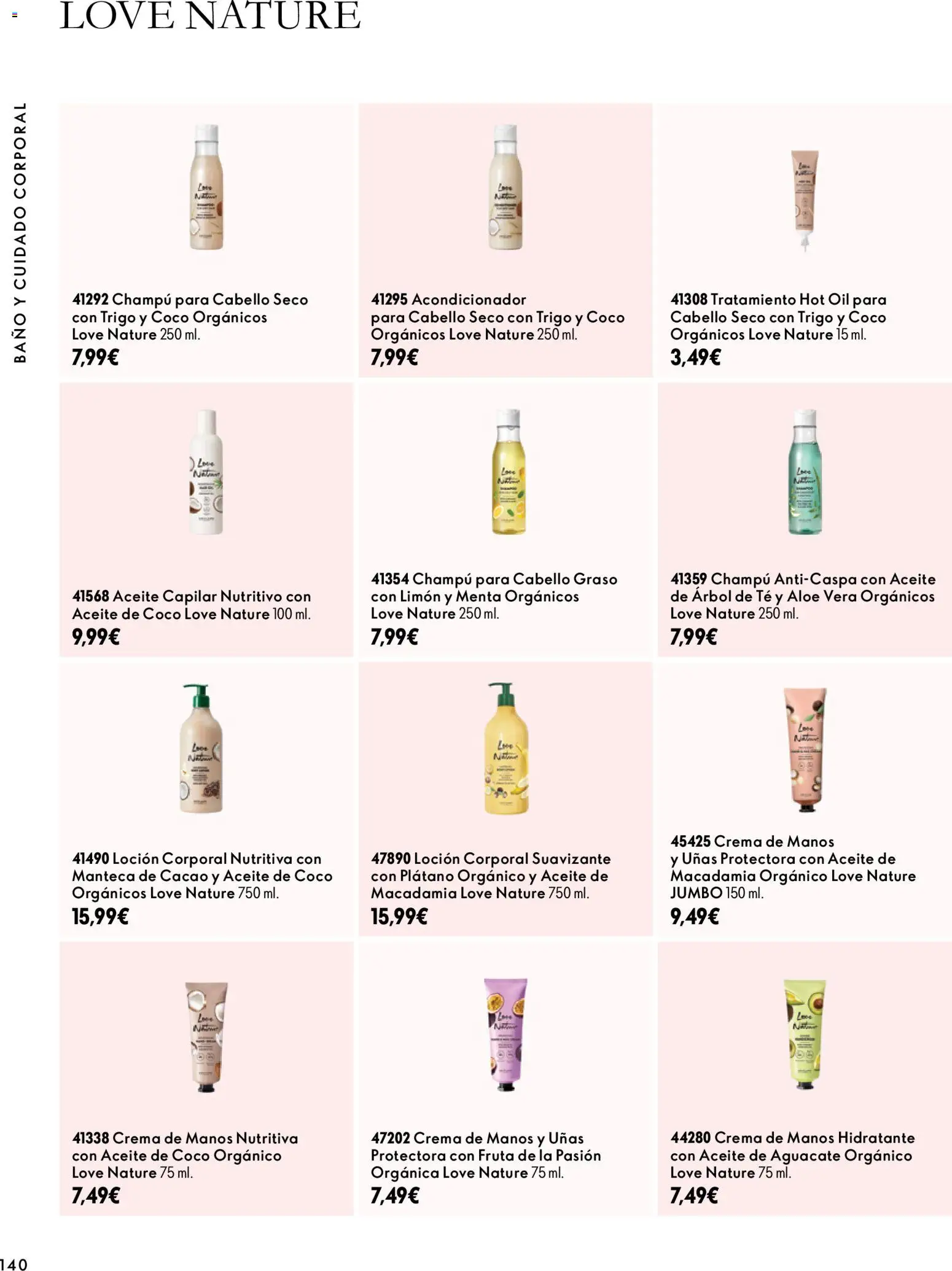 Oriflame - Catálogo Campaña 14 │ válido desde el 07/10/2026 | Página: 140 | Productos: Acondicionador, Crema de manos, Fruta, Loción corporal