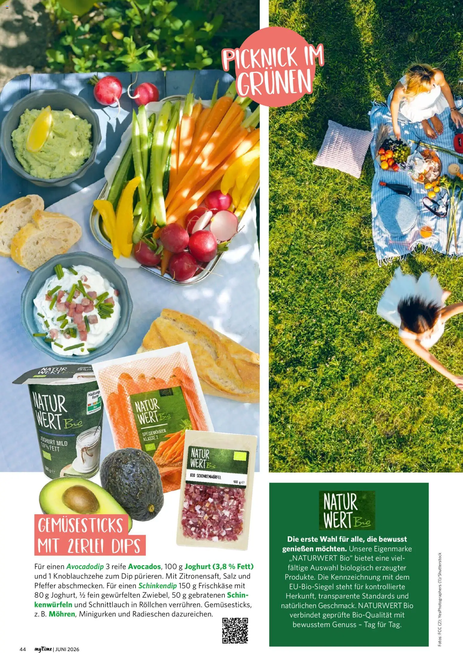 Combi myTime Juni 2026 – gültig ab 01.06.2026 | Seite: 44 | Produkte: Joghurt, Salz, Pfeffer, Frischkase