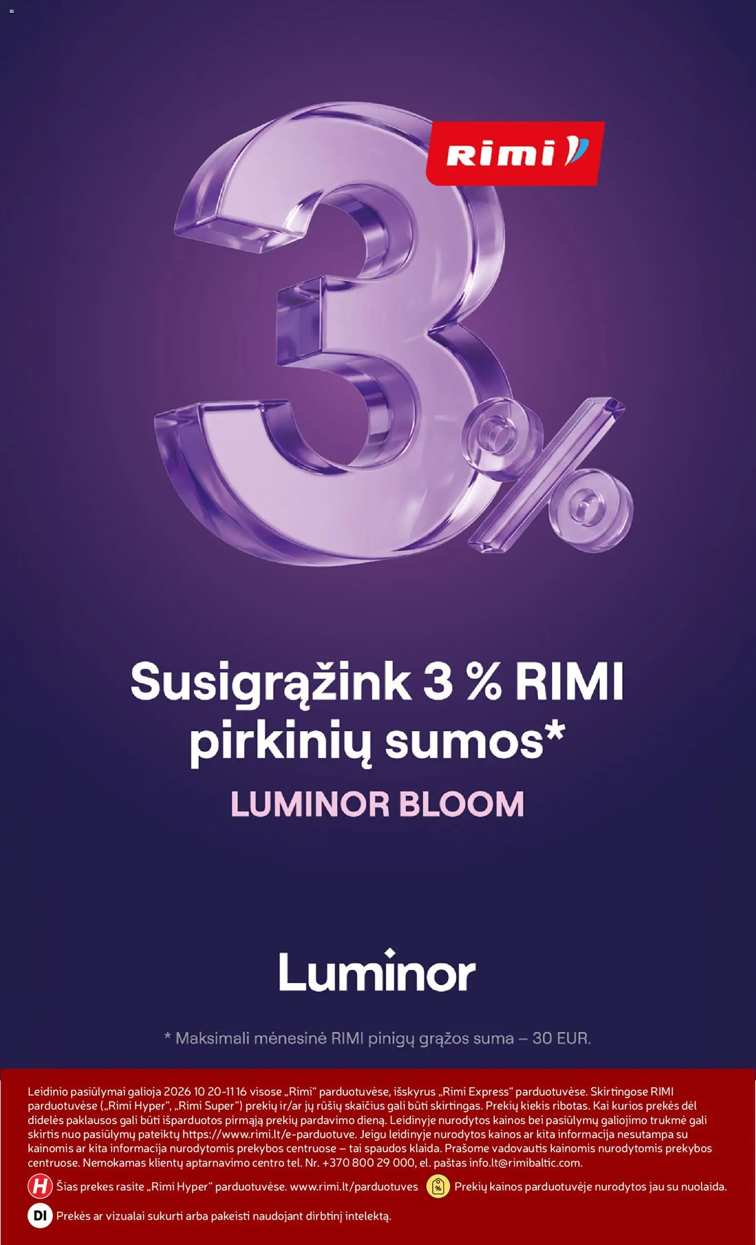 Rimi akcijos nuo 2026.10.20 | Puslapis: 22