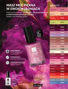Pogląd oferty "Avon Katalog 5 2026" - ważna od 01.05.2026 | Strona: 39 | Produkty: Lakier do paznokci