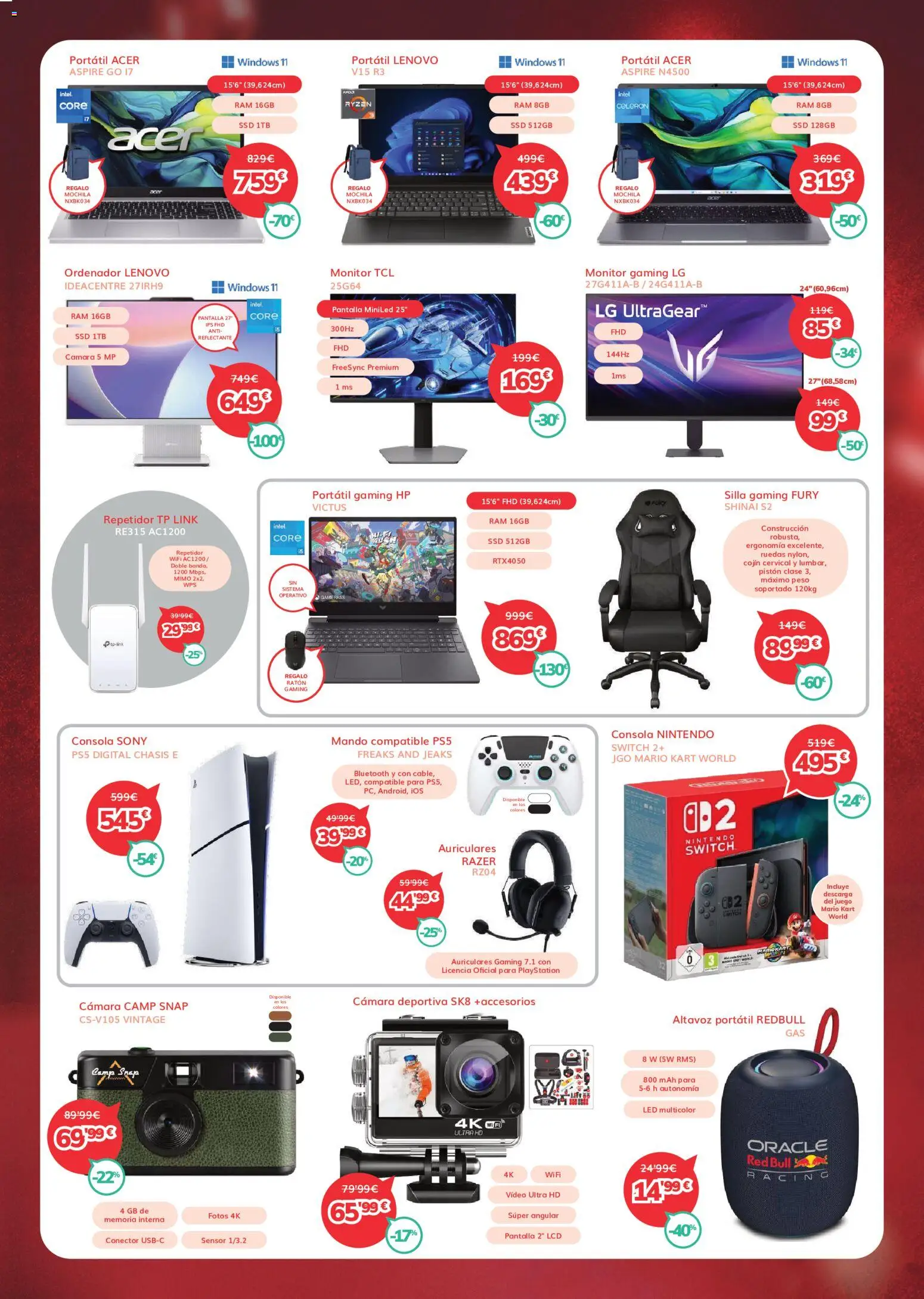 Mi Electro folleto │ válido desde el 01.05.2026 | Página: 11 | Productos: Ratón gaming, Consola, Auriculares, Playstation