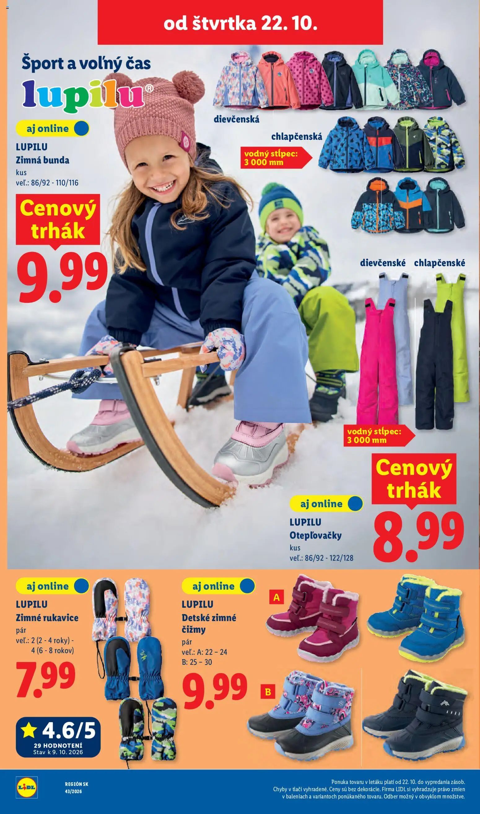 Nové Lidl akcie – leták je platný od 19.10.2026 | Strana: 108