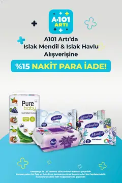 25 Temmuz 2026 tarihinden itibaren geçerli olan A101 kataloğu önizlemesi