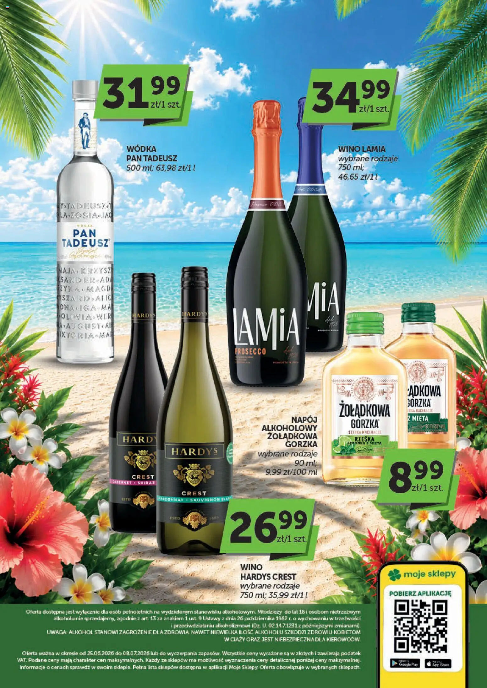 ABC gazetka alkoholowa od 25.06.2026 | Strona: 2 | Produkty: Mięta, Alkohol, Wódka, Prosecco