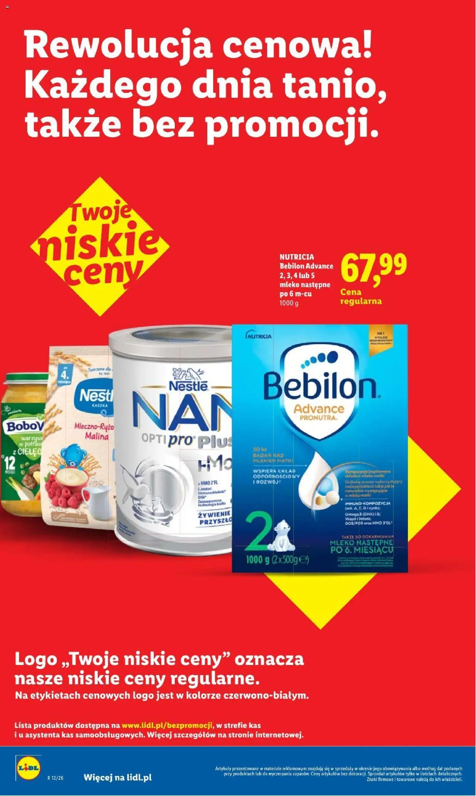 Lidl gazetka - Oszczędzaj każdego dnia od 21.08.2026 | Strona: 30 | Produkty: Malina, Nestle nan optipro plus, Omega, Mleko