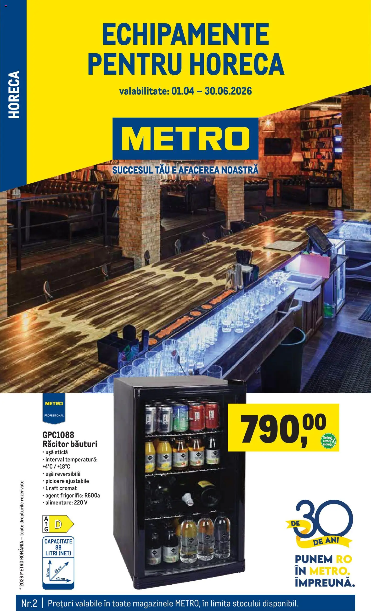 Noul catalog Metro – valabil de la 01.04.2026 | Pagină: 1 | Produse: Raft, Ușă