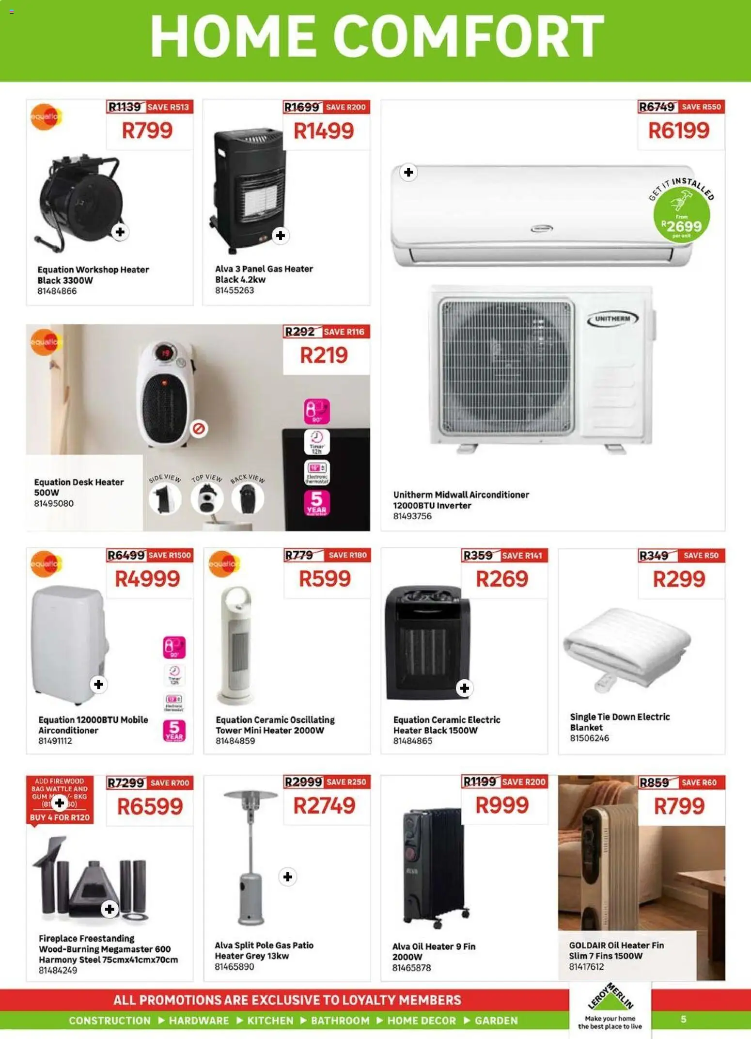 New Leroy Merlin catalogue – valid from 03.04.2026 | Page: 8 | Products: Coat, Shelf, Box, Coat hanger