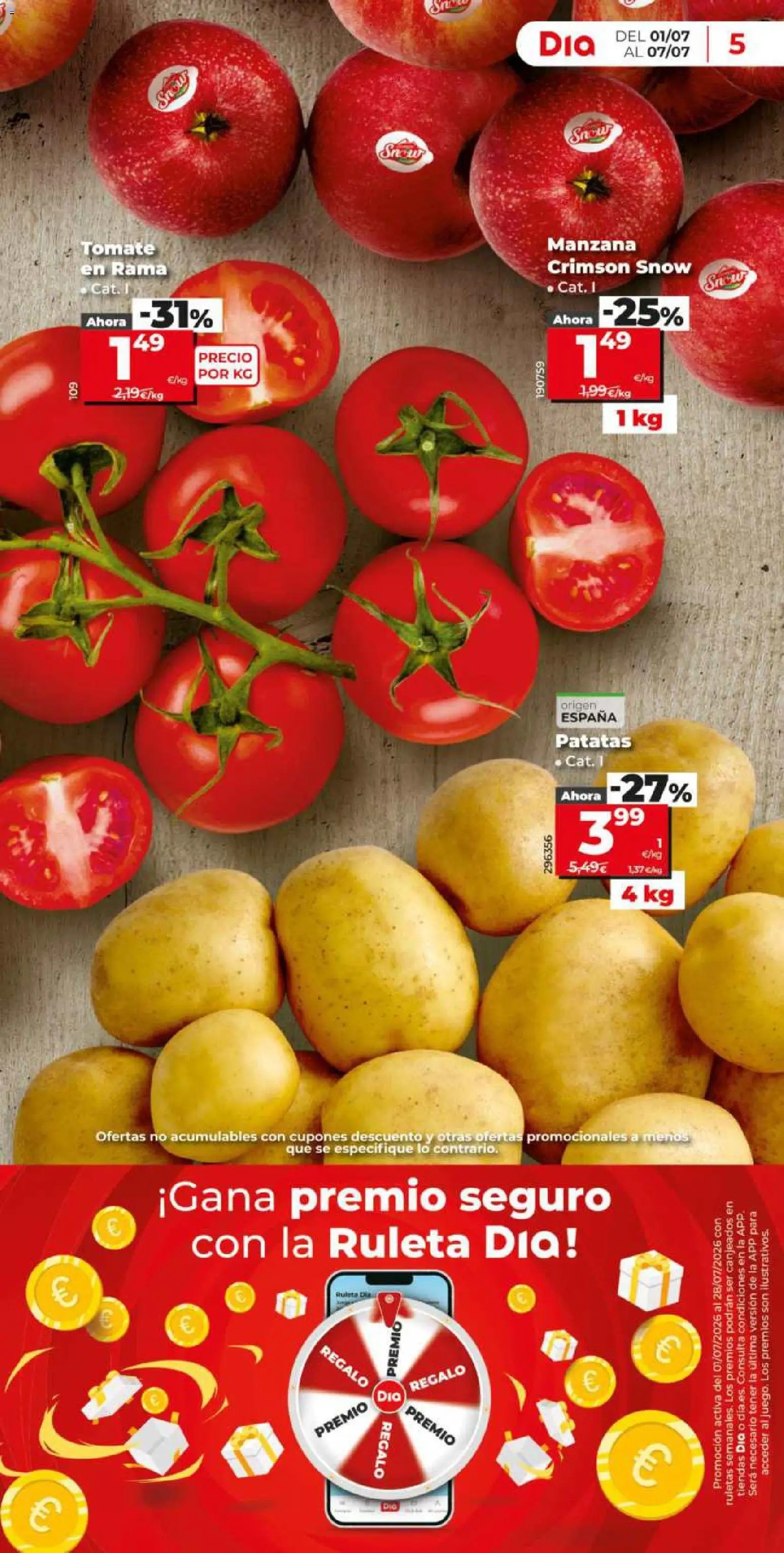 Dia - folleto Market │ válido desde el 01/07/2026 | Página: 5 | Productos: Manzana, Apple