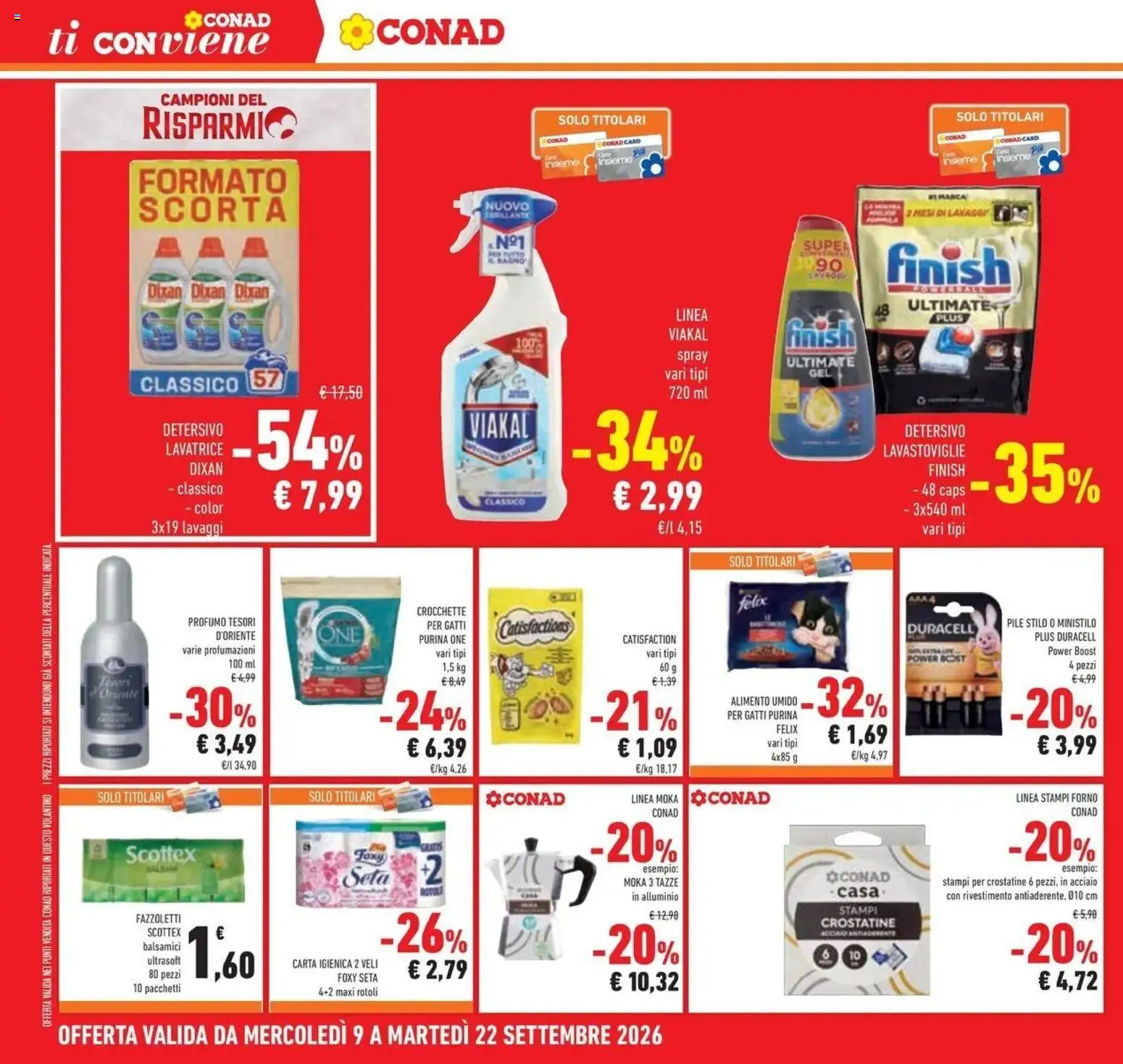 Volantino Conad dal 09/09/2026 > Anteprima | Pagina: 14