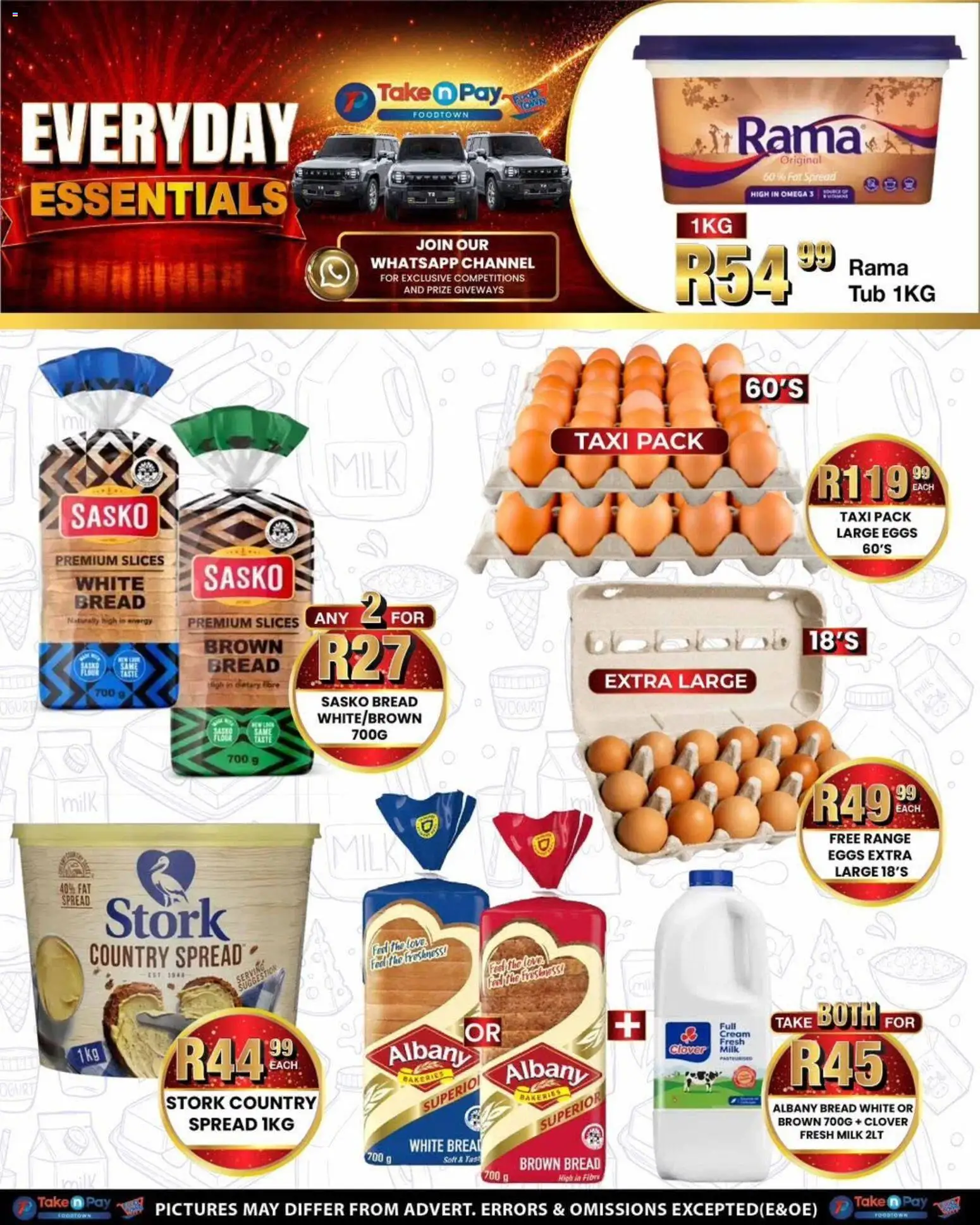 New Take n Pay catalogue – valid from 29/06/2026 | Page: 28 | Products: Yogurt, Light, Bread, Fat spread