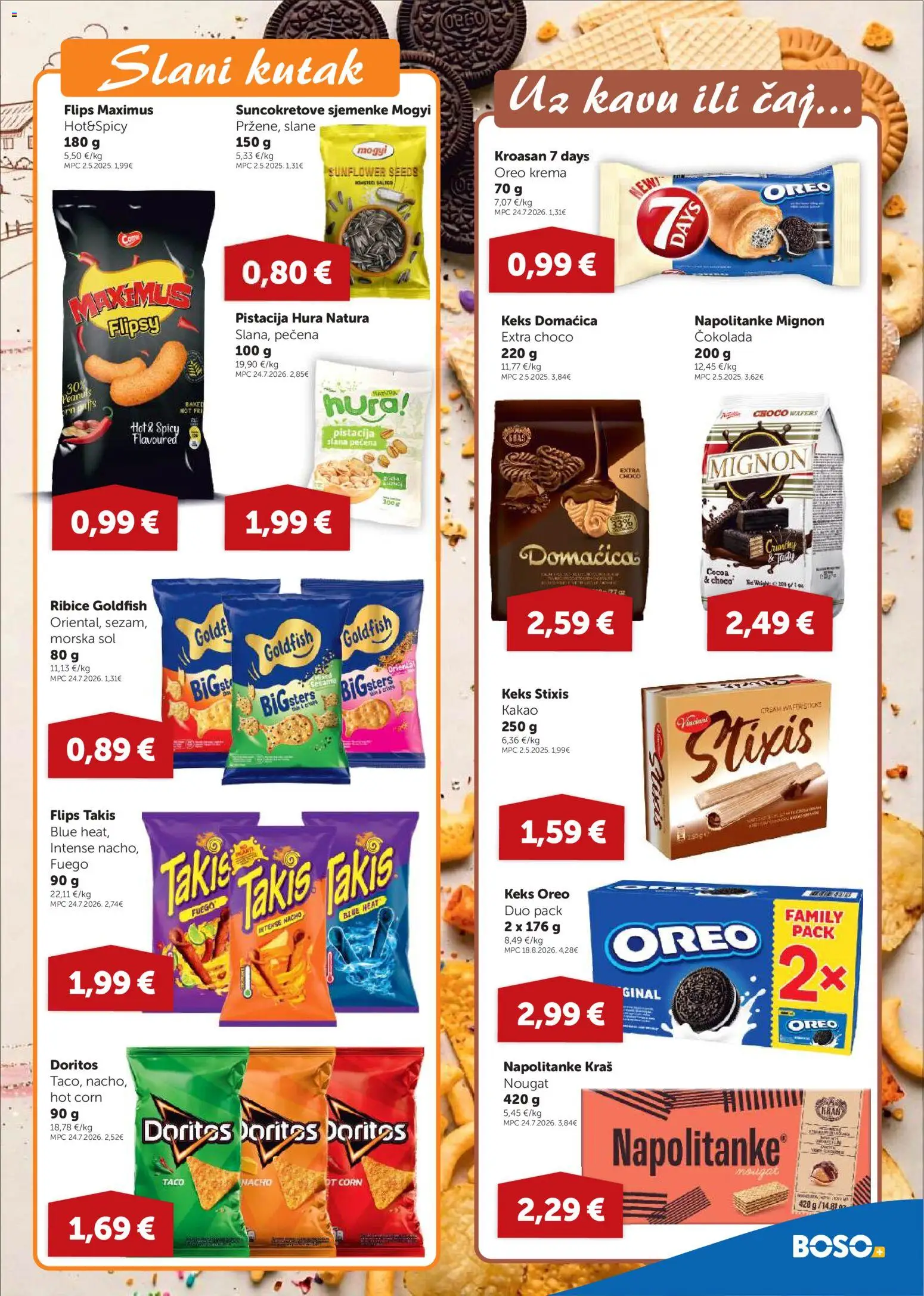 Boso katalog | vrijedi od 03.09.2026 | Stranica: 9 | Proizvodi: Flips, Čokolada, Krema, Kroasan