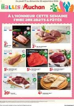 Auchan À l'honneur cette semaine - Voorbeeld van een folder van Auchan, geldig van 17/09/2026