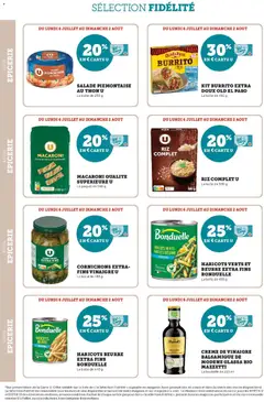 U Express - Prévisualisation de U Express - Ma sélection Carte U Juillet valide à partir de 06/07/2026 | Page: 12 | Produits: Beurre, Vinaigre, Riz, Pâtes