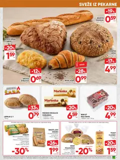 Tuš katalog akcije – veljaven od 24.06.2026 | Stran: 7 | Izdelki: Štručka, Lepinja, Pekarna, Kosmici