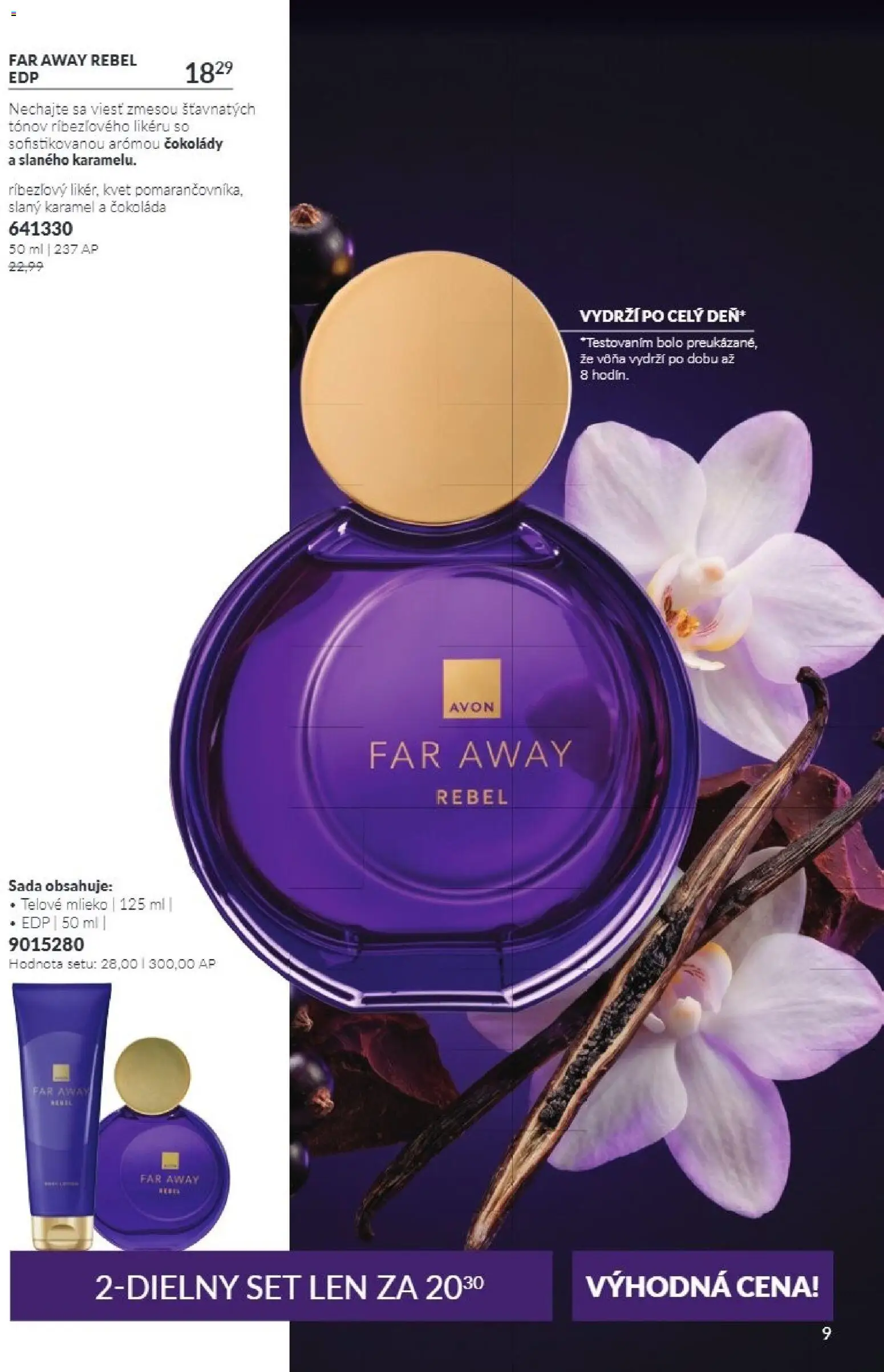 Nové Avon akcie – leták je platný od 01.10.2026 | Strana: 9 | Produkty: Mlieko, Telové mlieko, Čokoláda