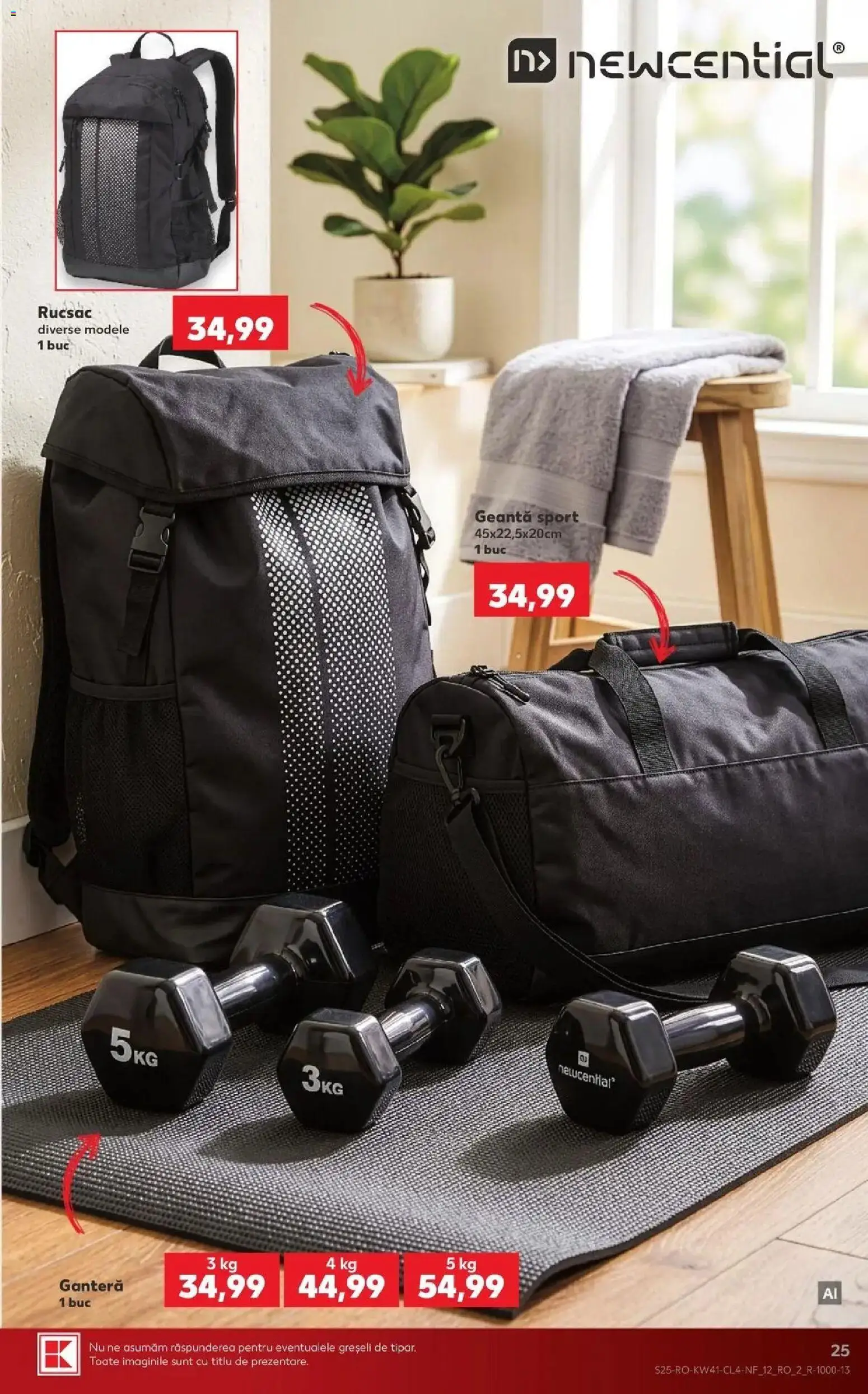 Kaufland Rădăuți 07.10.2026 - Revista si Oferta | Pagină: 25 | Produse: Geantă, Sport, Rucsac