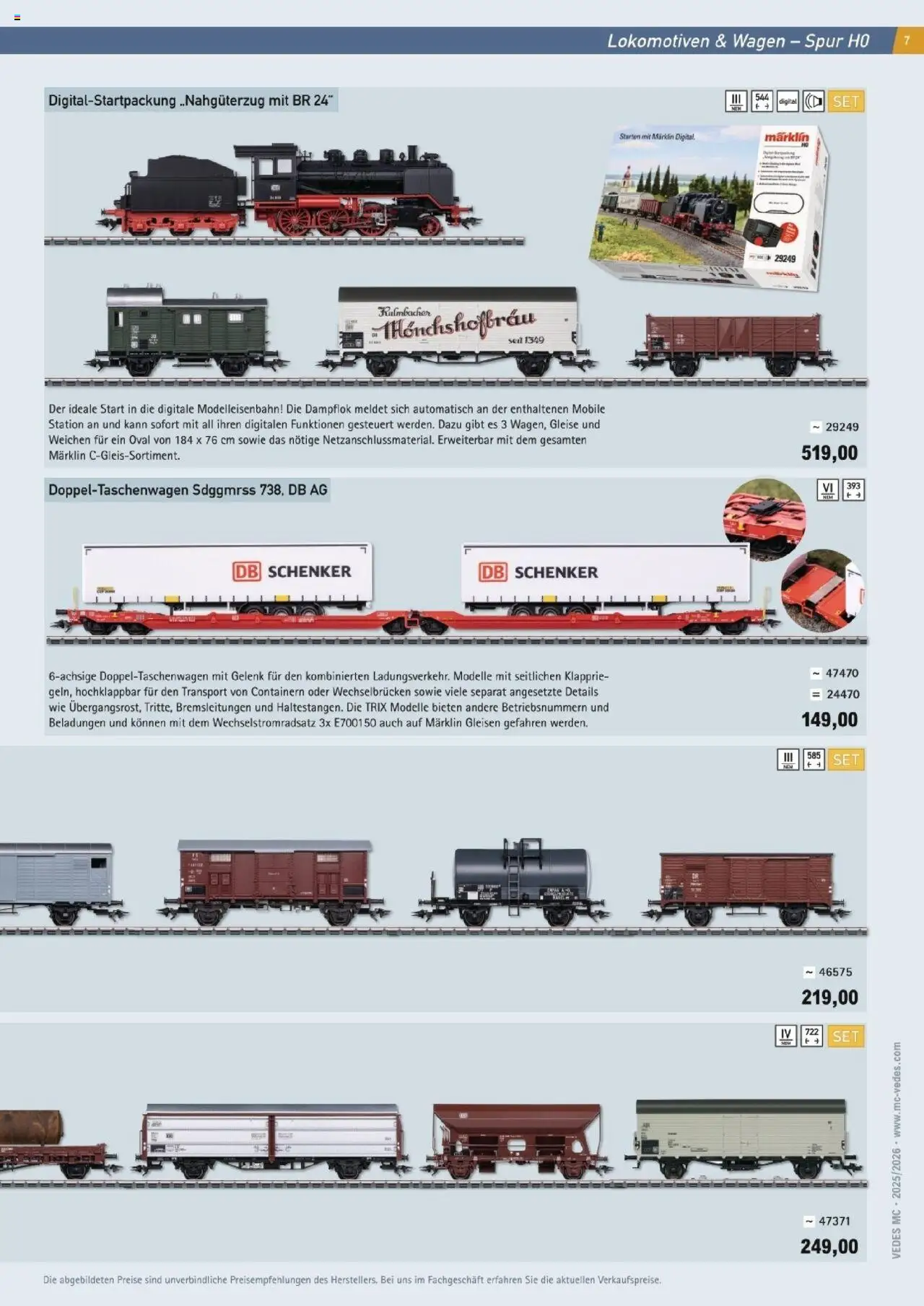 Vedes Bahn frei für tolle Angebote – gültig ab 22.09.2025 | Seite: 7