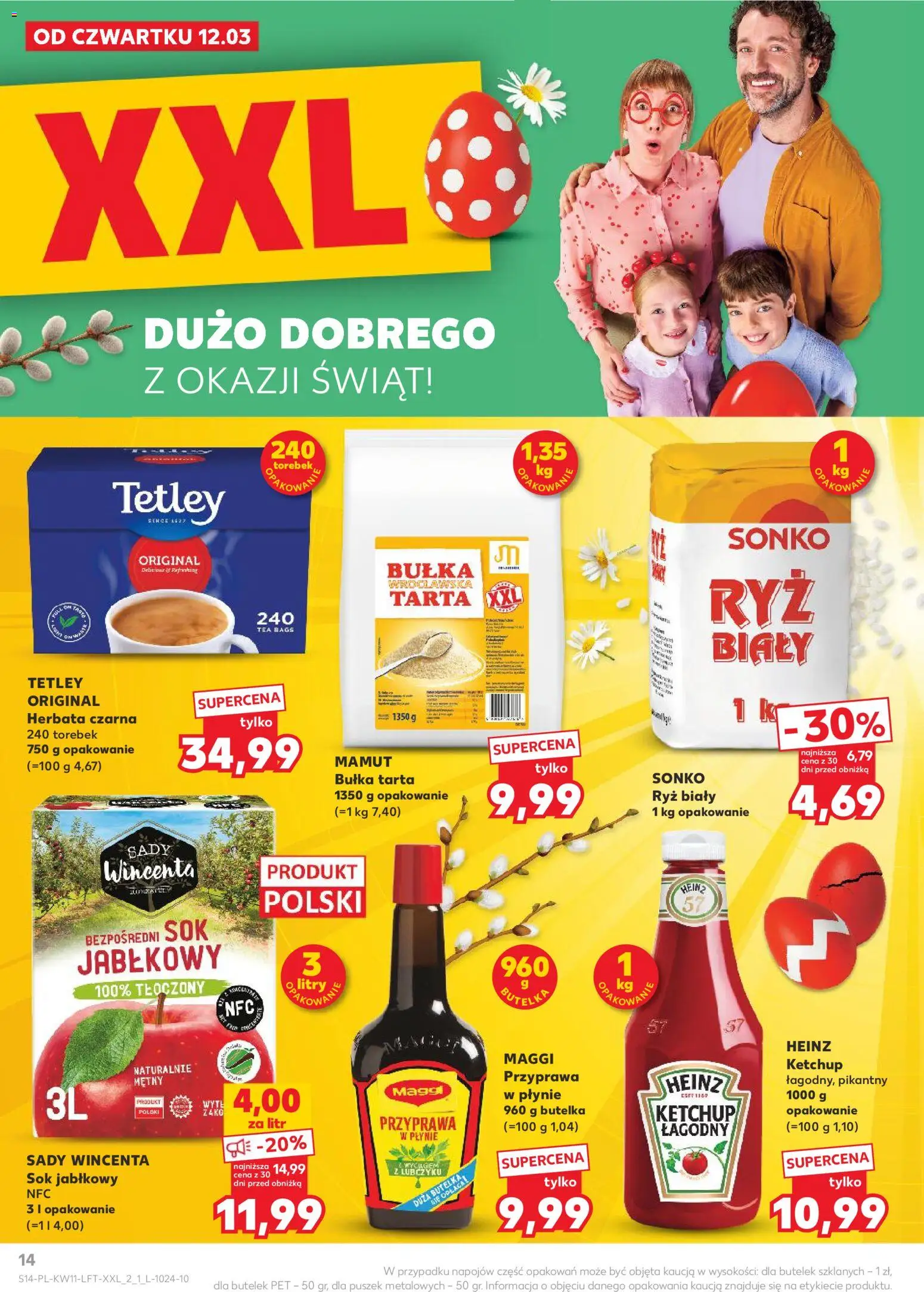 Kaufland Polsko leták od 12.03.2026 | Strana: 14 | Produkty: Maggi