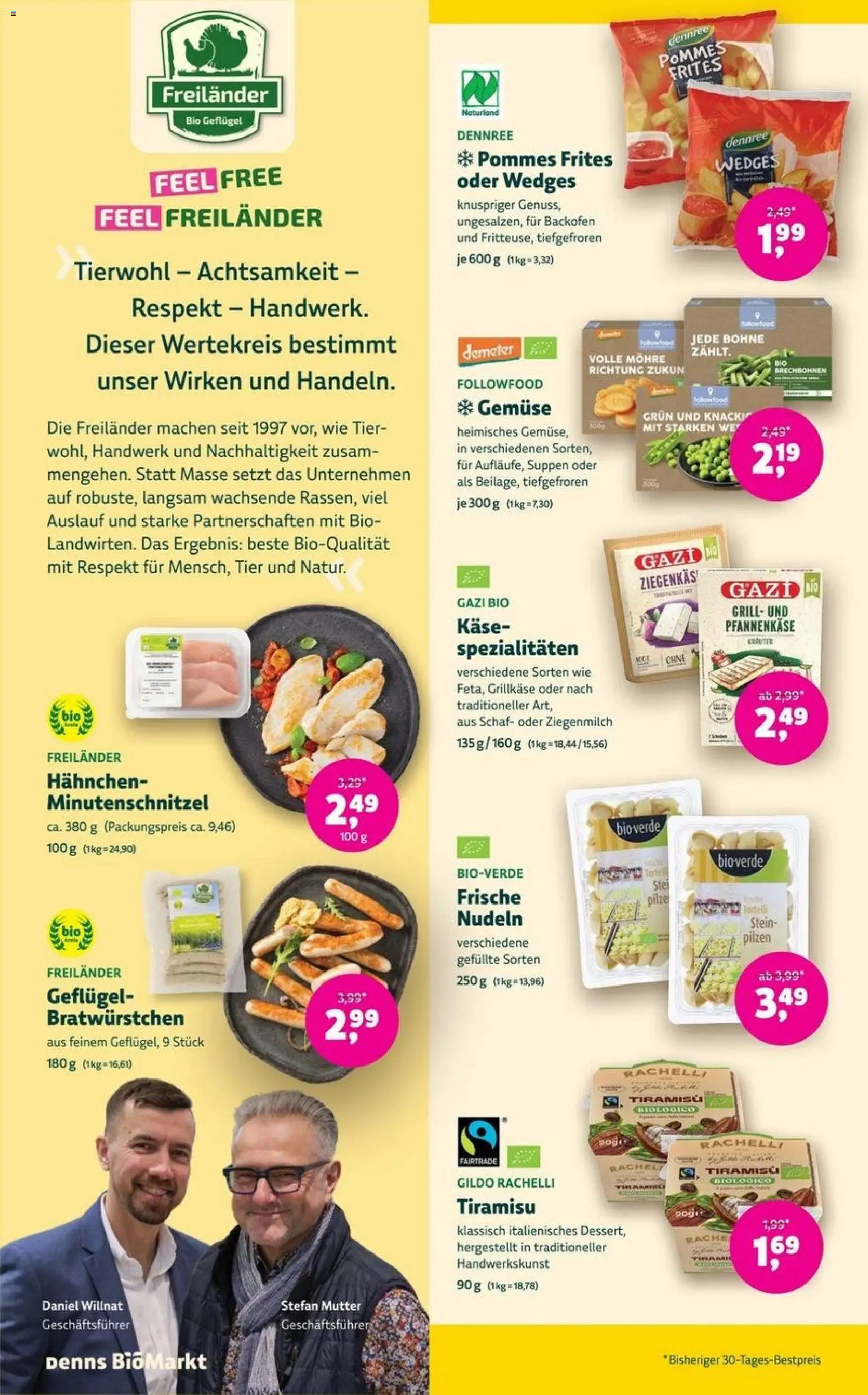 Denns BioMarkt Angebote – gültig ab 12.08.2026 | Seite: 8 | Produkte: Grill, Pommes, Gemüse, Nudeln