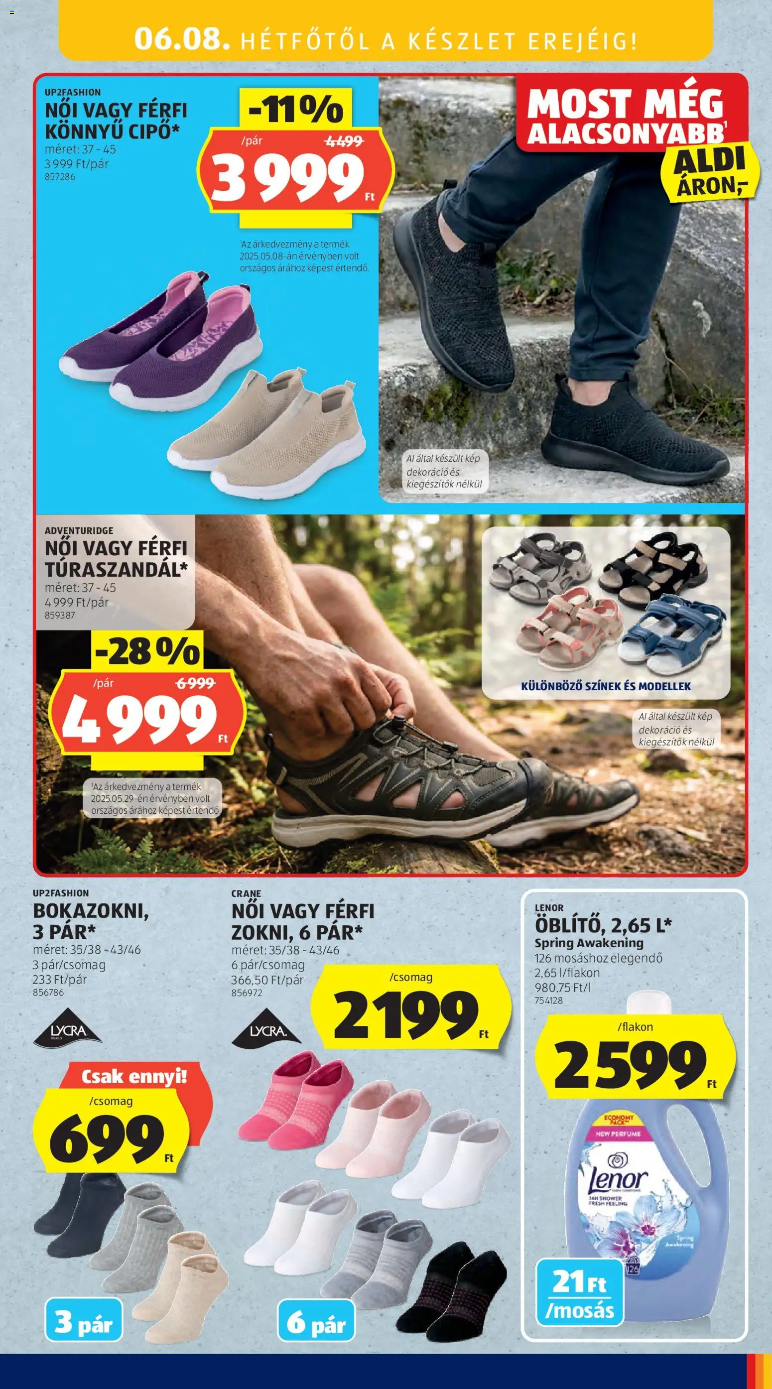 Aldi akciós ujság - amely érvényes a következő dátumtól: 04.06.2026 | Oldal: 19 | Termékek: Dekoráció