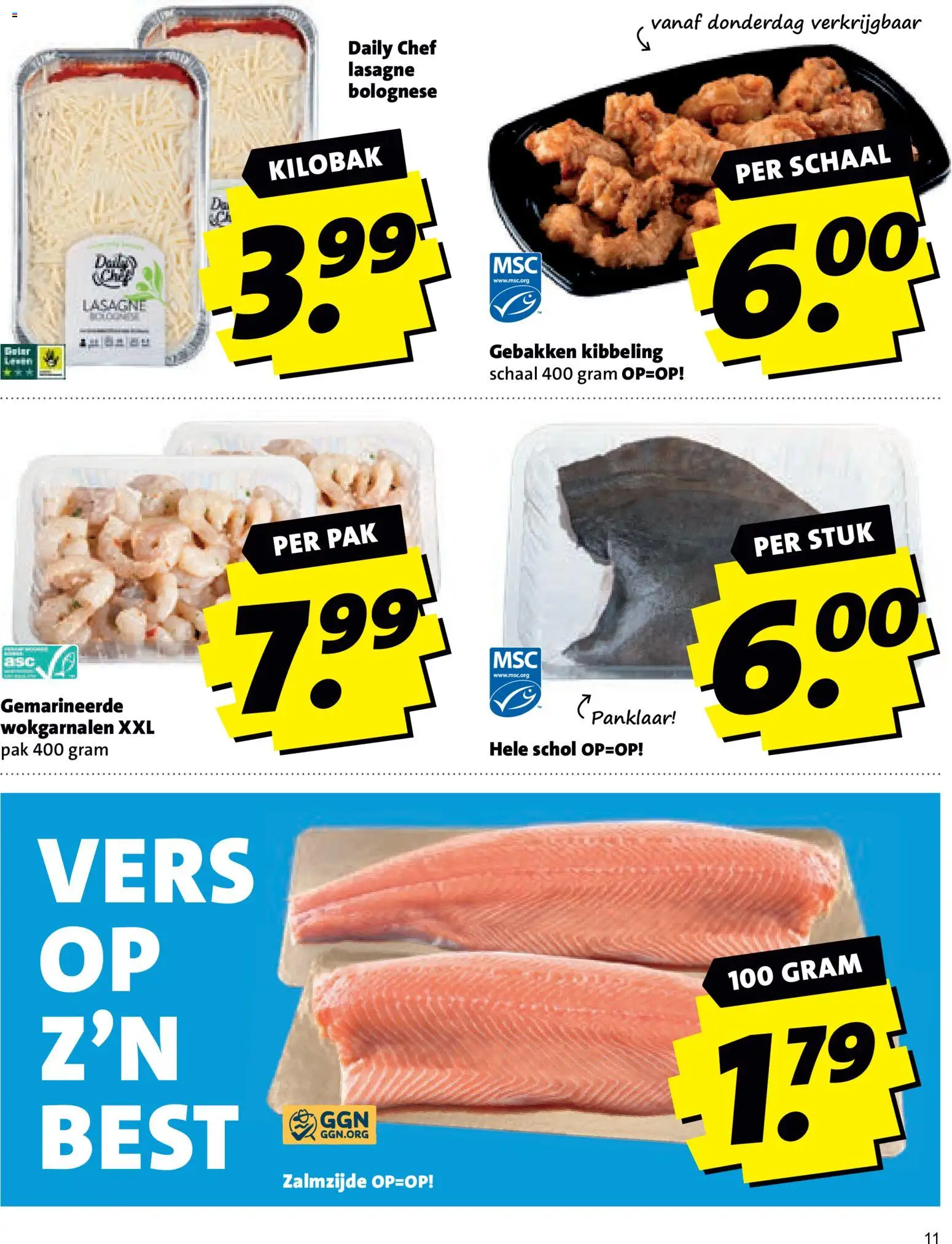 {H1} | Pagina: 11 | Producten: Schaal, Lasagne