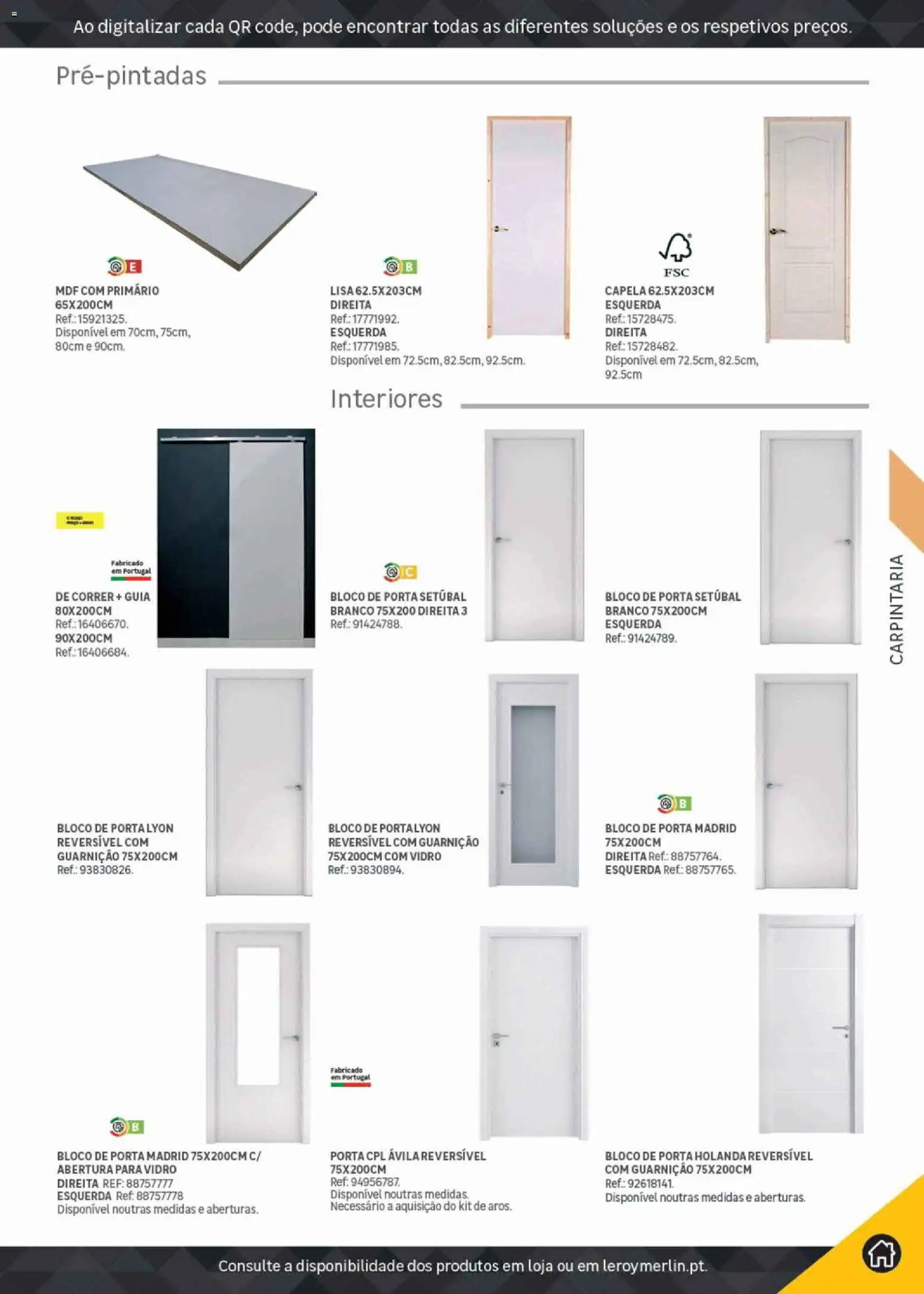 Leroy Merlin Catálogo Pro │ válido de 09.06.2026 | Página: 149 | Produtos: Porta