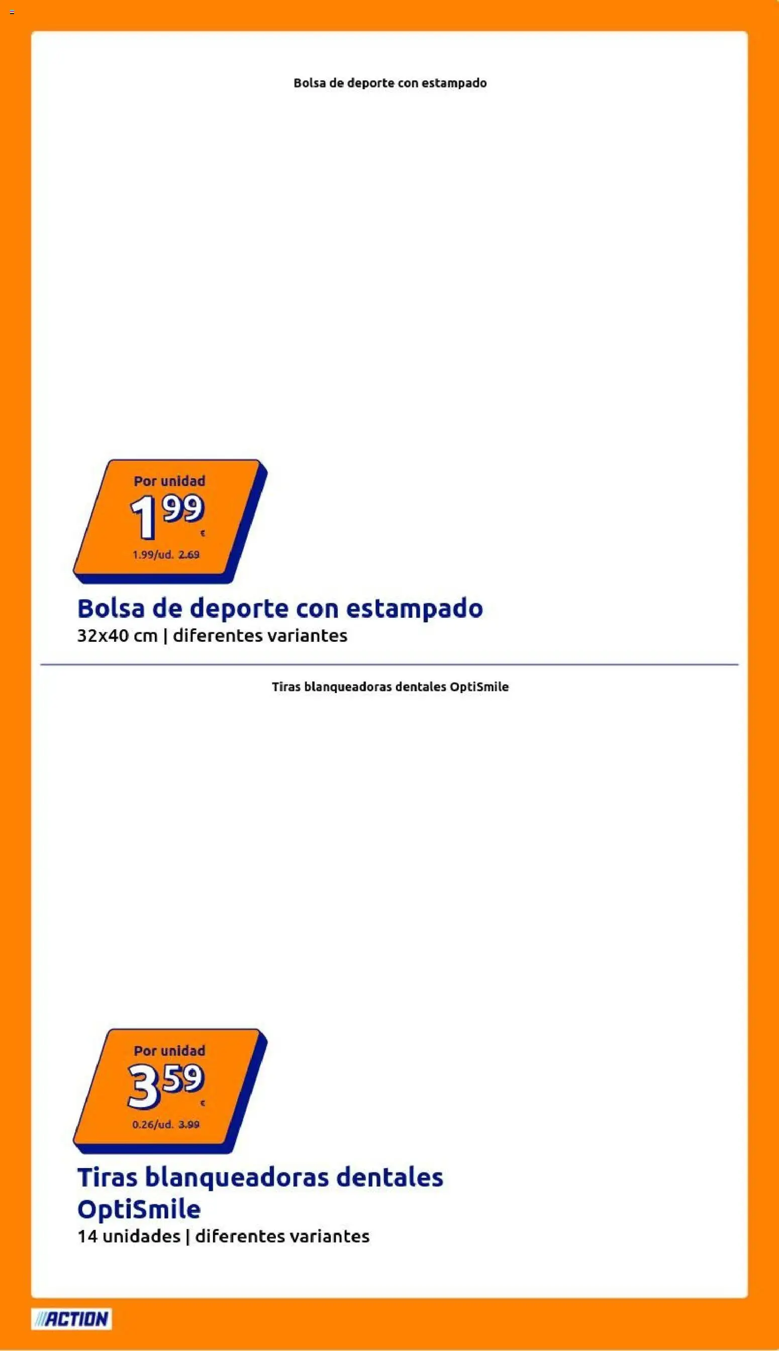 Action folleto │ válido desde el 12/08/2026 | Página: 23 | Productos: Bolsa