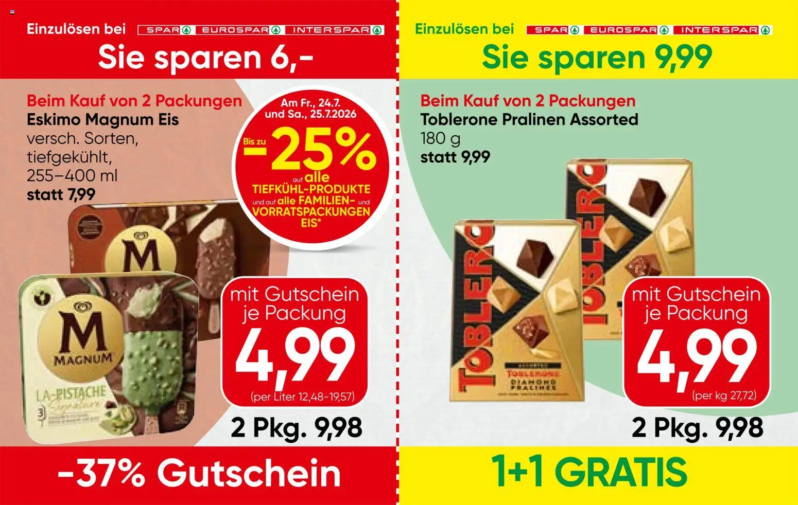 Spar - Gutscheinheft gültig ab 23.07.2026 | Seite: 7