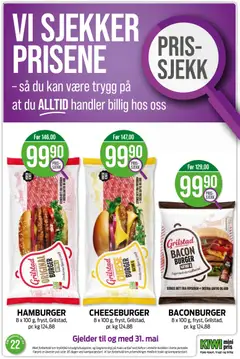 Forhåndsvisning av KYLLING GRILLFILET, 440 g, Korean Style, Folkets, pr. kg 225,00 gyldig fra 25.05.2026 | Side: 10