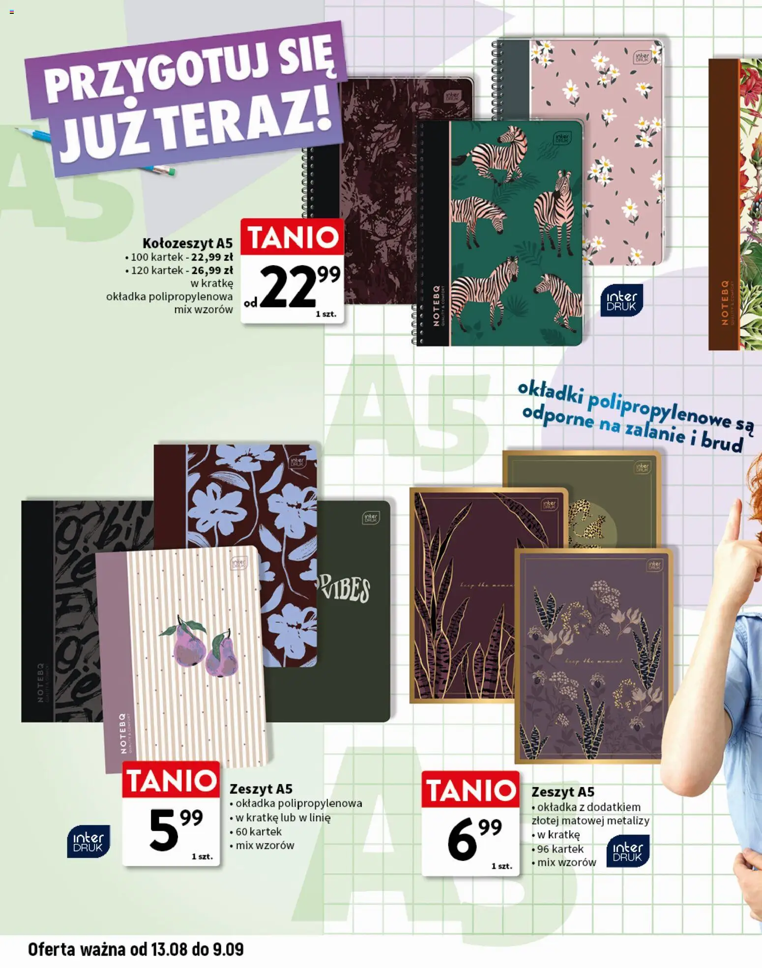 Intermarche gazetka - Gotowi na szkołę od 13.08.2026 | Strona: 2 | Produkty: Zeszyt