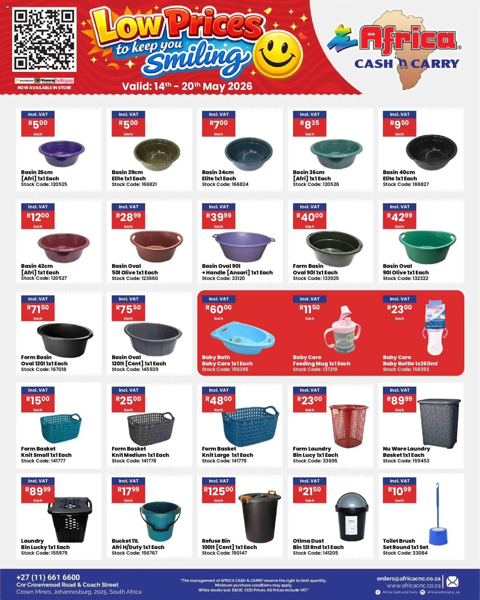 New Africa Cash & Carry catalogue – valid from 14.05.2026 | Page: 36
