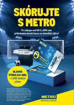 Metro leták platný od 11.06.2026
