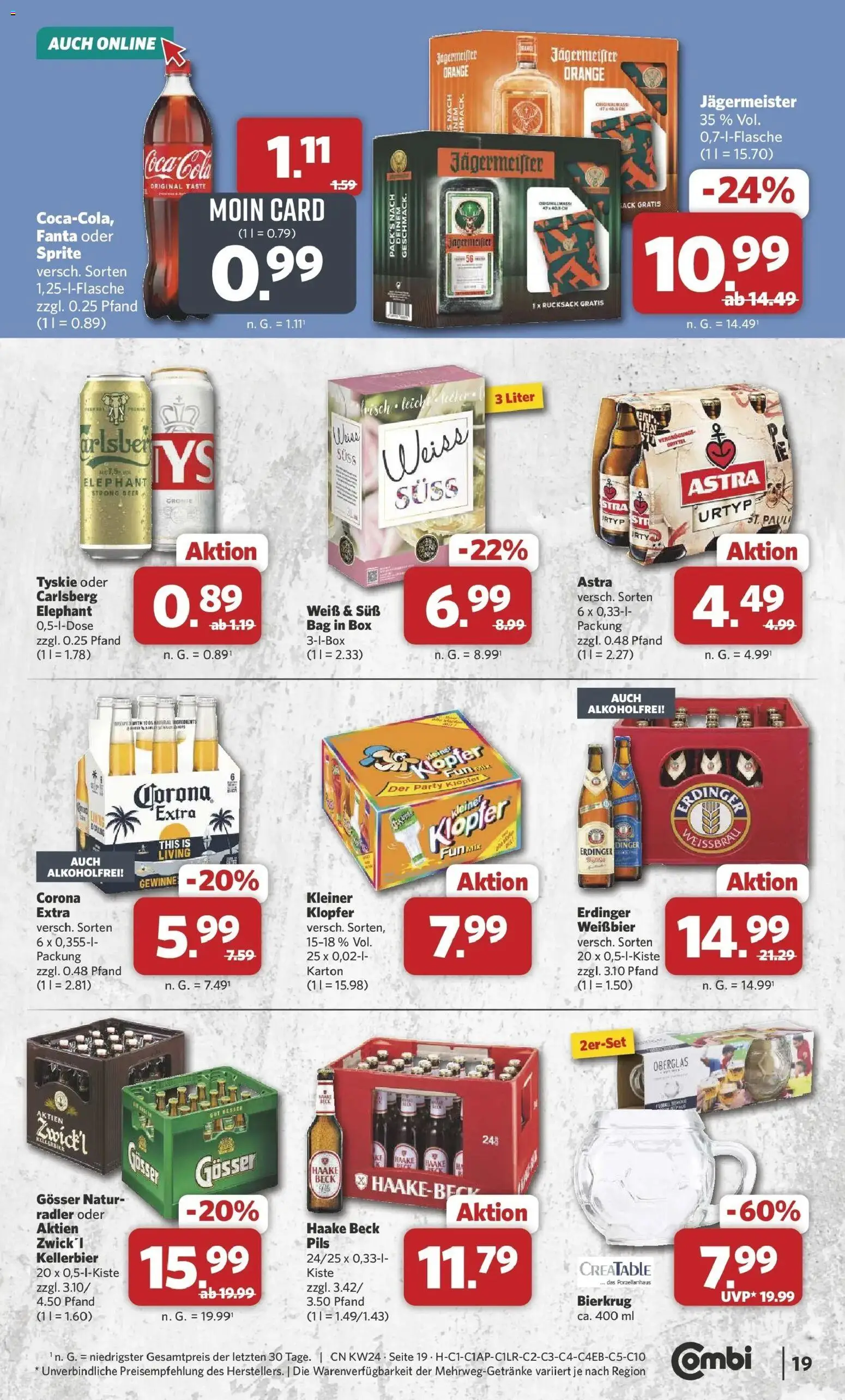 Combi Prospekt Celle – gültig ab 08.06.2026 | Seite: 19