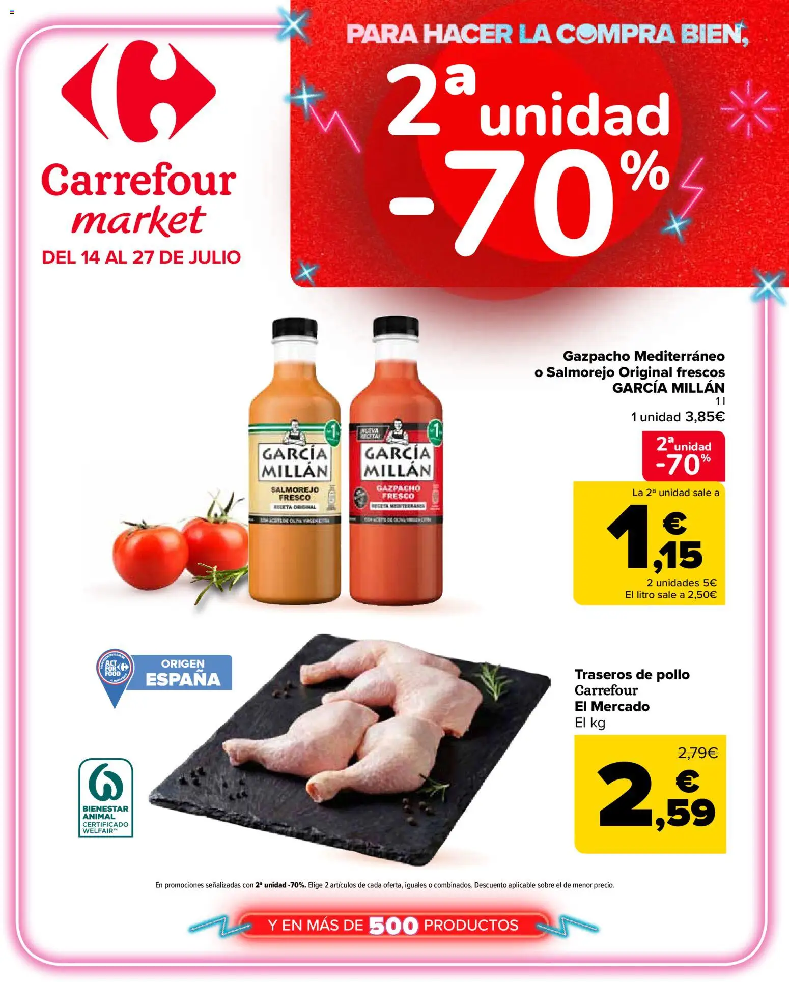 Carrefour Market folleto │ válido desde el 14/07/2026 | Página: 1