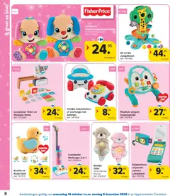 Carrefour Hypermarkten Speelgoedcatalogus - Voorbeeld van een folder van Carrefour, geldig van 14/10/2026 | Pagina: 8 | Producten: Eend, Camera, Stofzuiger