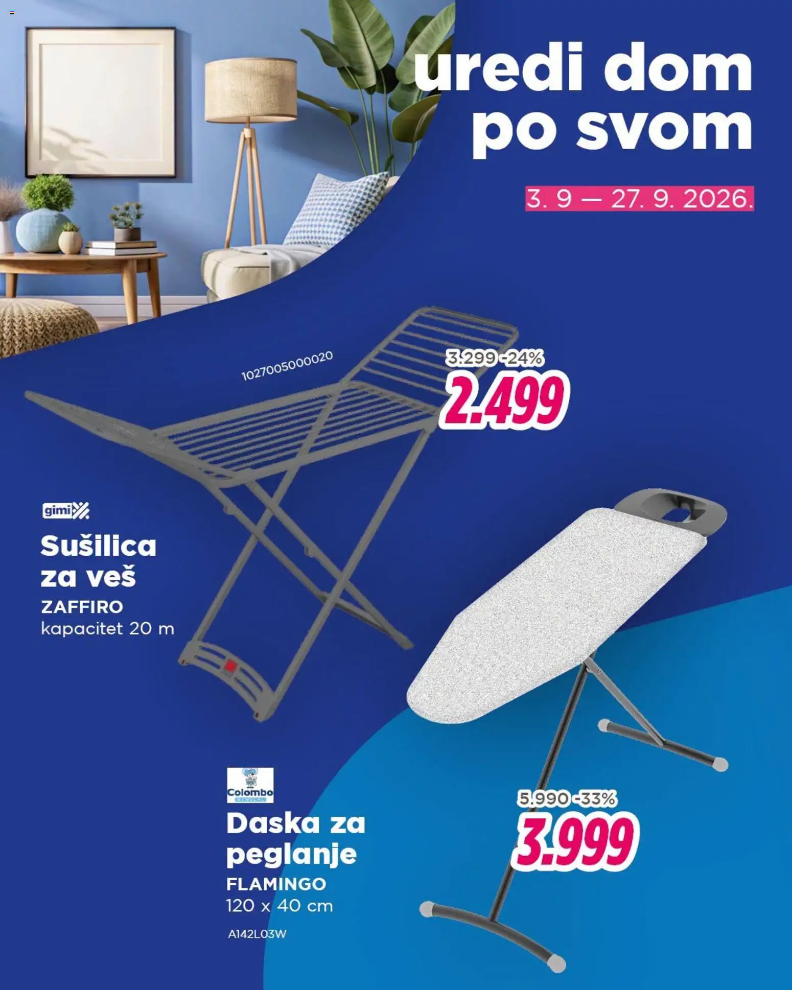 Okov katalog - važi od 03.09.2026 | Strana: 10 | Proizvode: Sušilica za veš