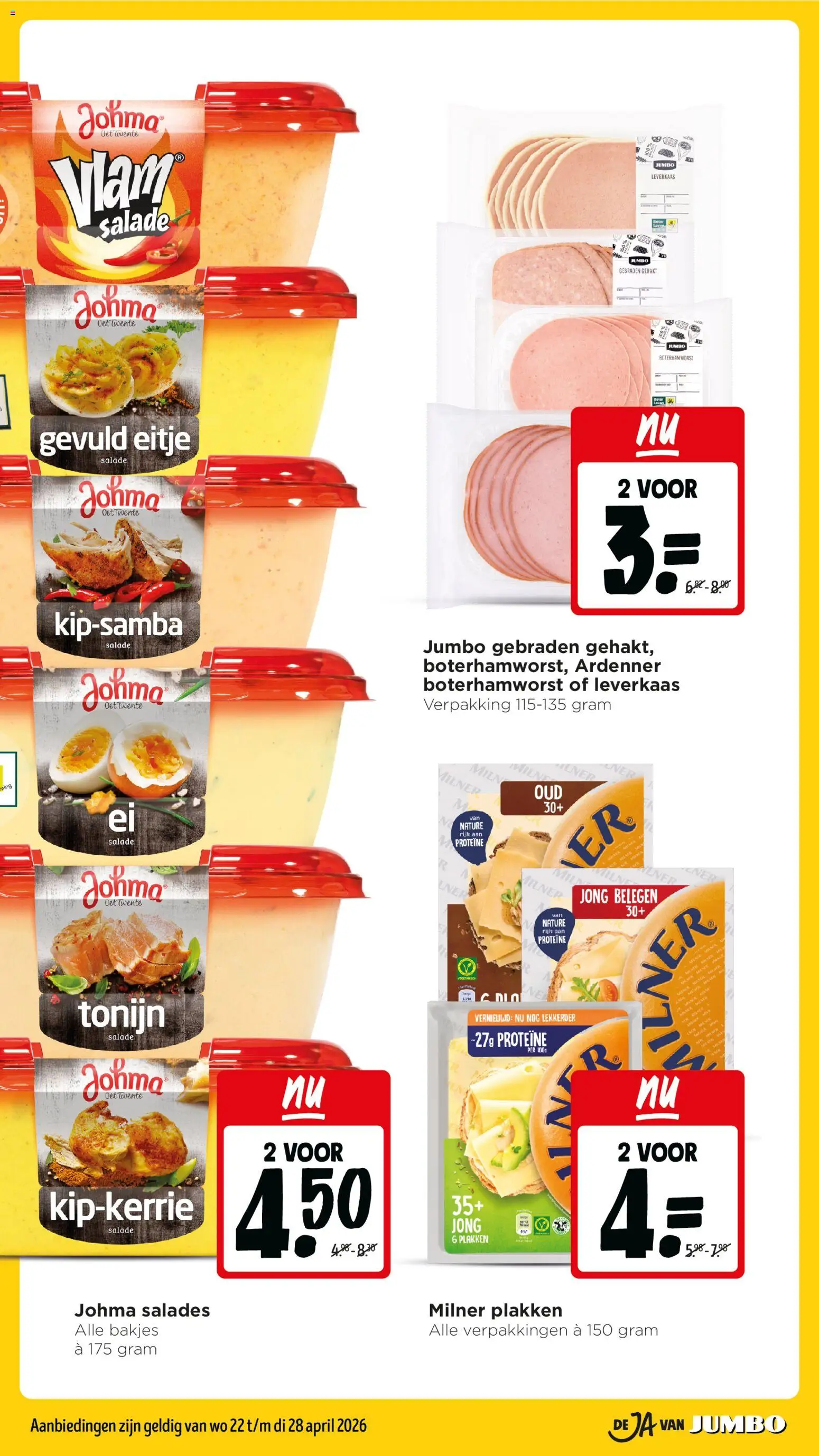 {H1} | Pagina: 4 | Producten: Gehakt, Salade, Worst, Tonijn