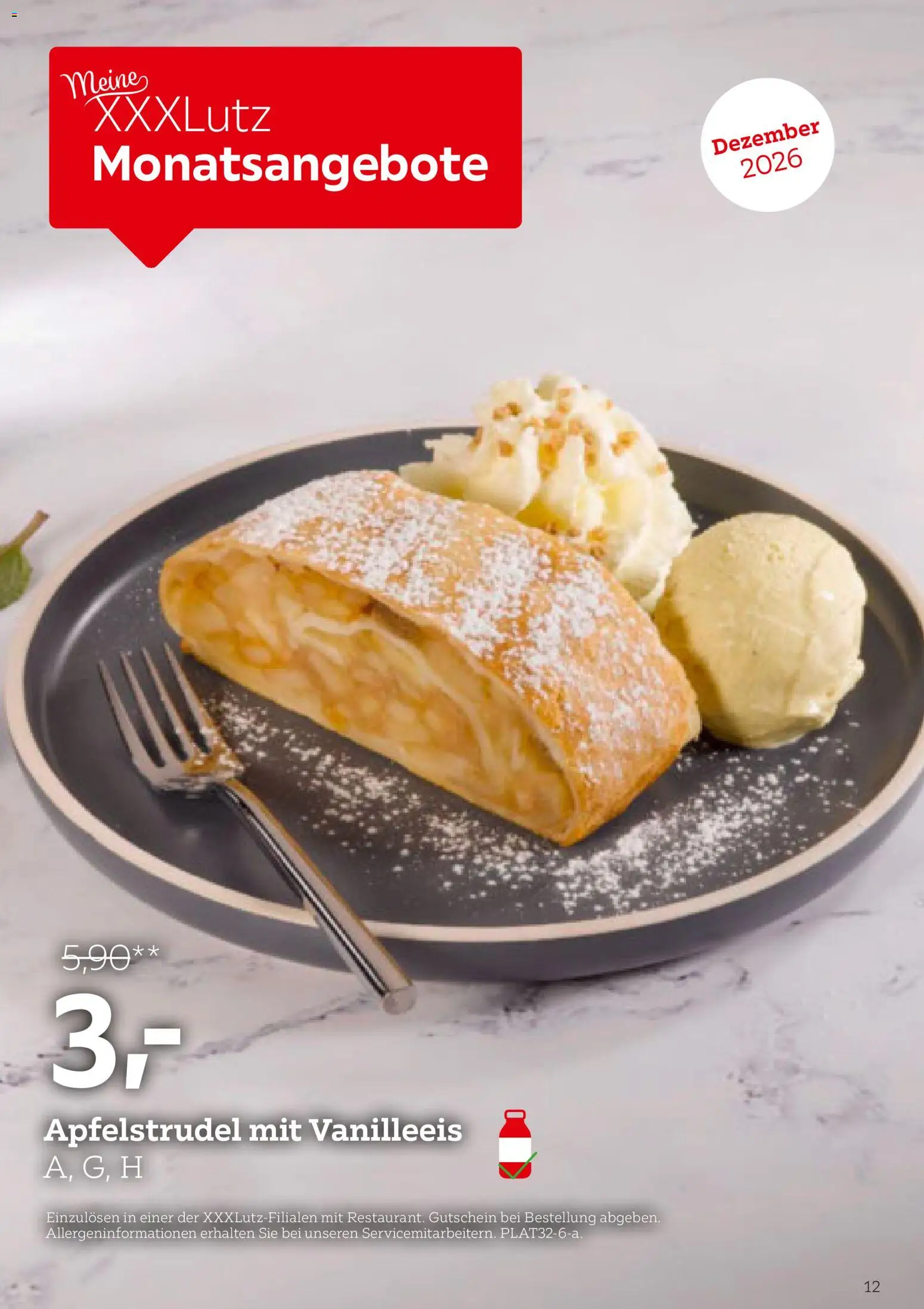 XXXLutz Restaurant gültig ab 01.08.2026 | Seite: 12