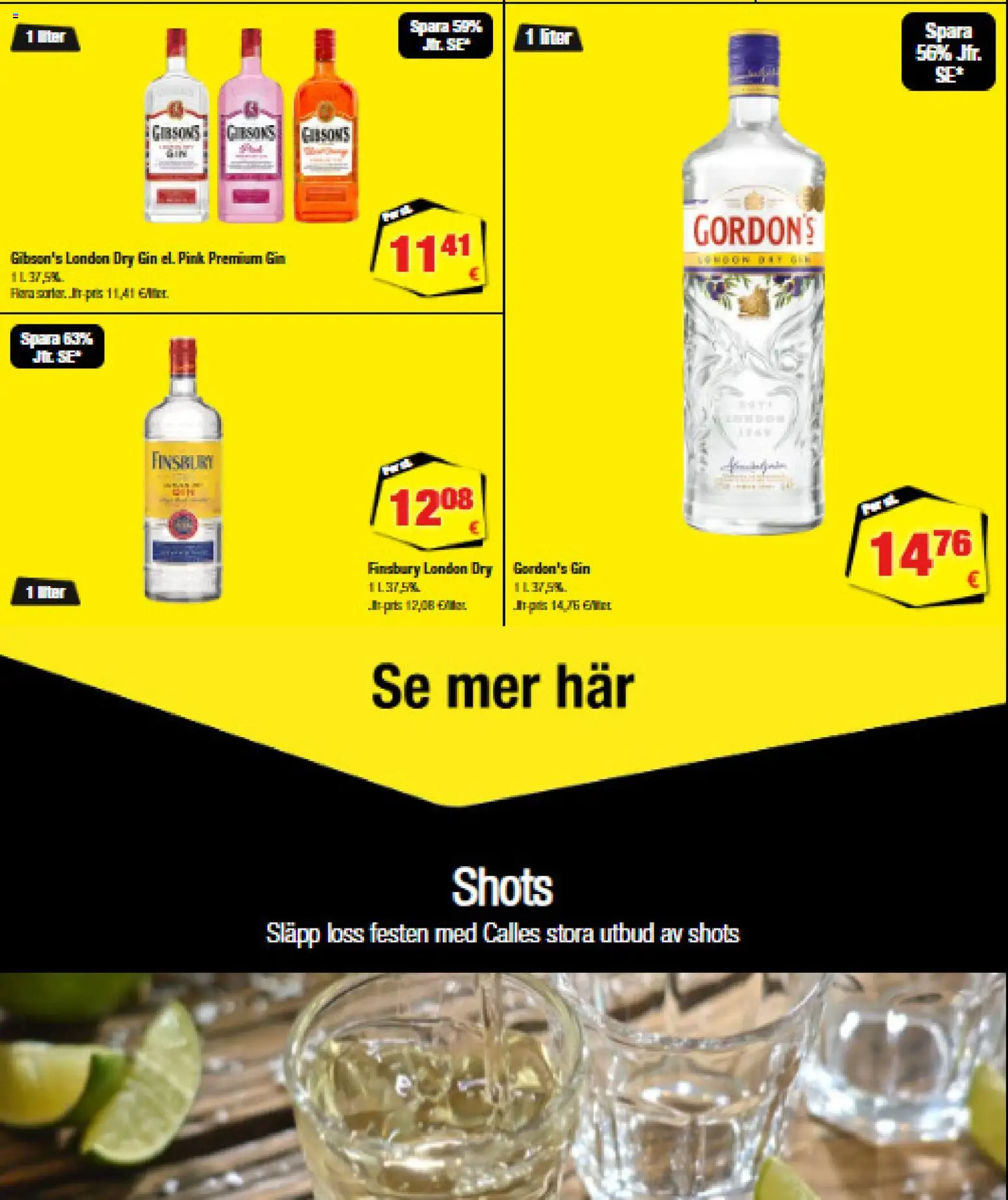 Calle tilbudsavis – gyldig fra 19/08/2026 | Side: 8 | Produkter: Gordon's Gin, Gin