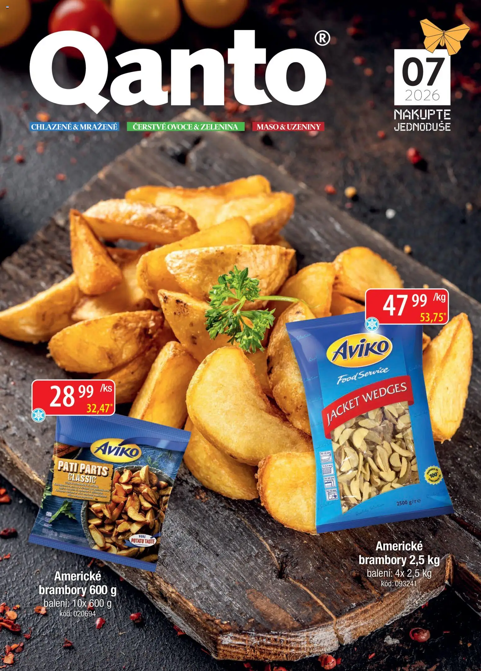 Astur & Qanto leták - Velkoobchod fresh 07/2026 od 01.07.2026 | Strana: 1