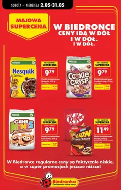 Náhled letáku Biedronka Polsko leták - Majowa supercena od 02.05.2026 | Strana: 18 | Produkty: Nesquik