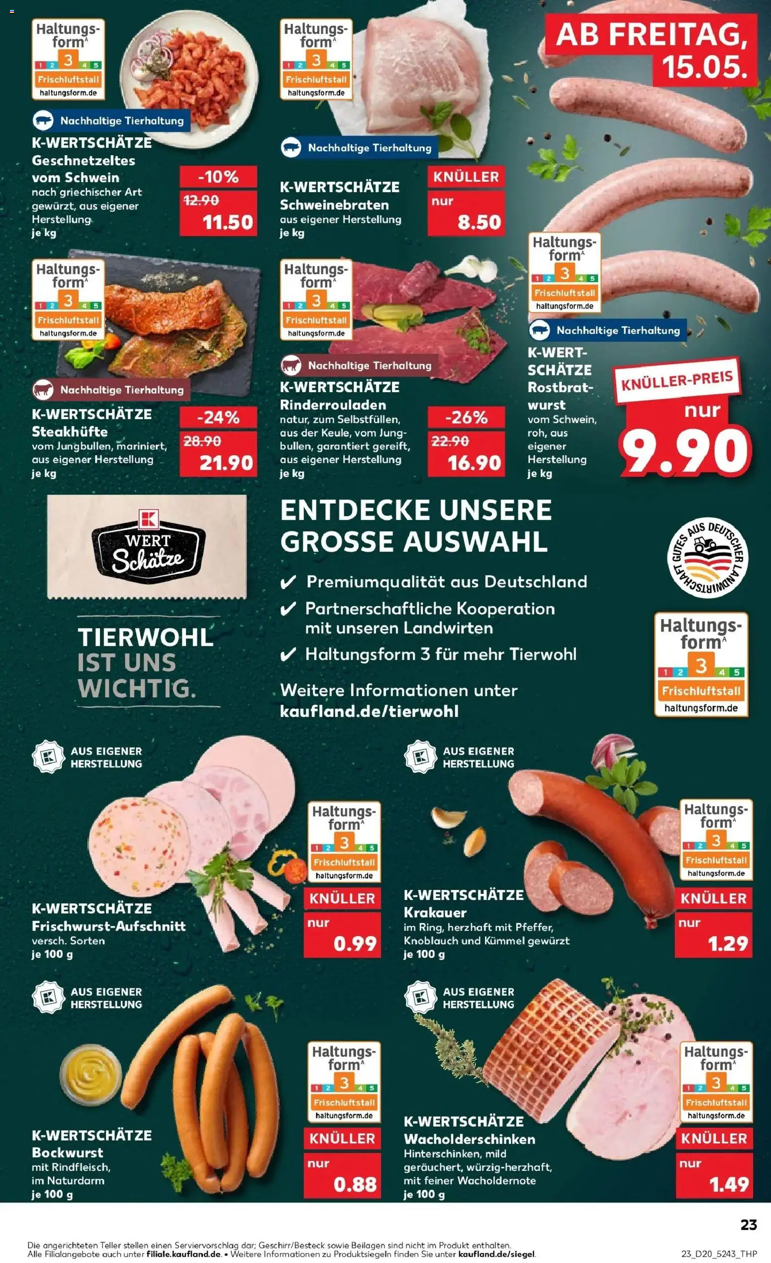 Kaufland Prospekt Alzey	 – gültig ab 10.05.2026 | Seite: 30 | Produkte: Bockwurst, Wurst, Knoblauch, Steak