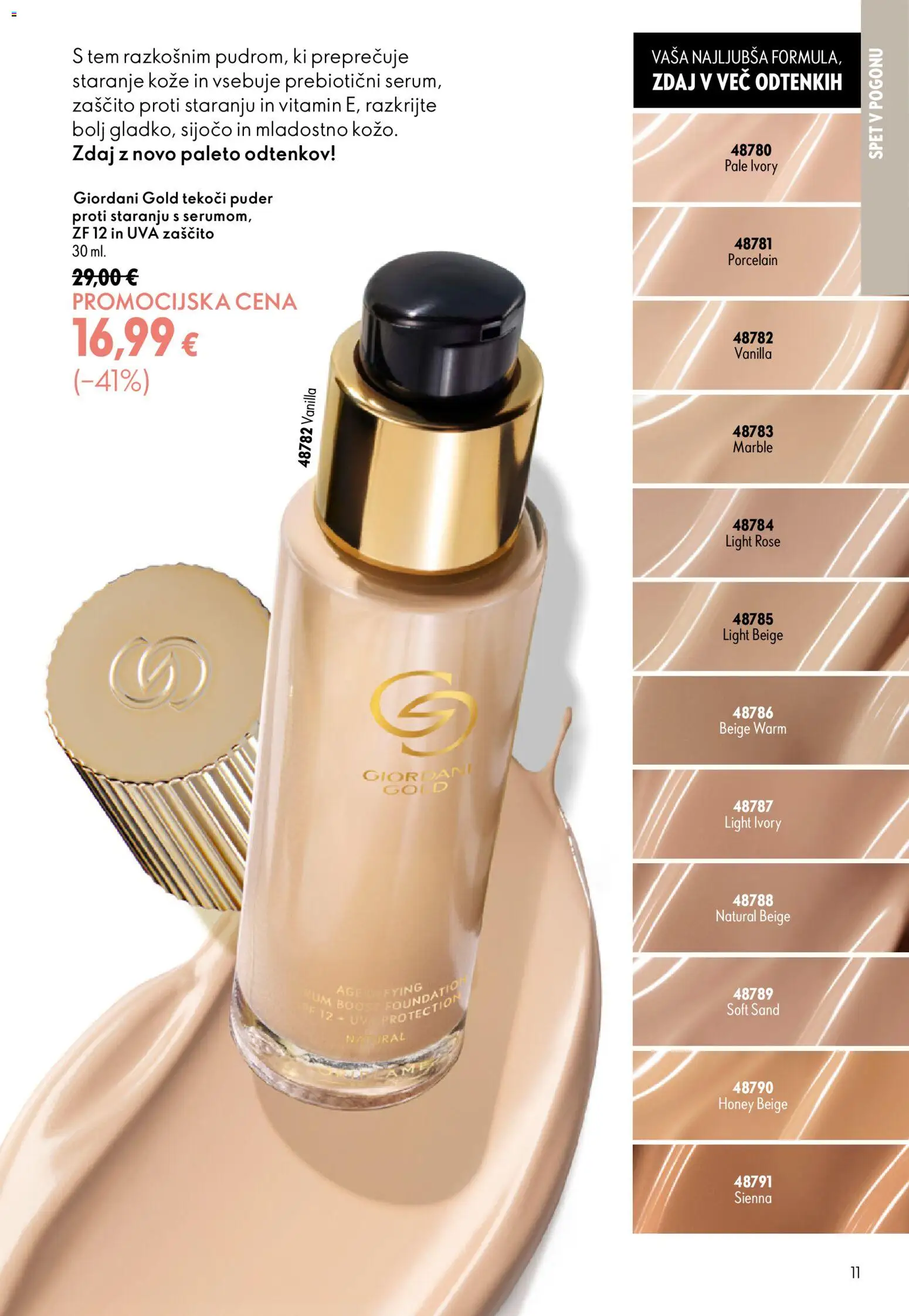 Novi Oriflame katalog ponudbe – veljaven od 26.08.2026 | Stran: 11 | Izdelki: Puder
