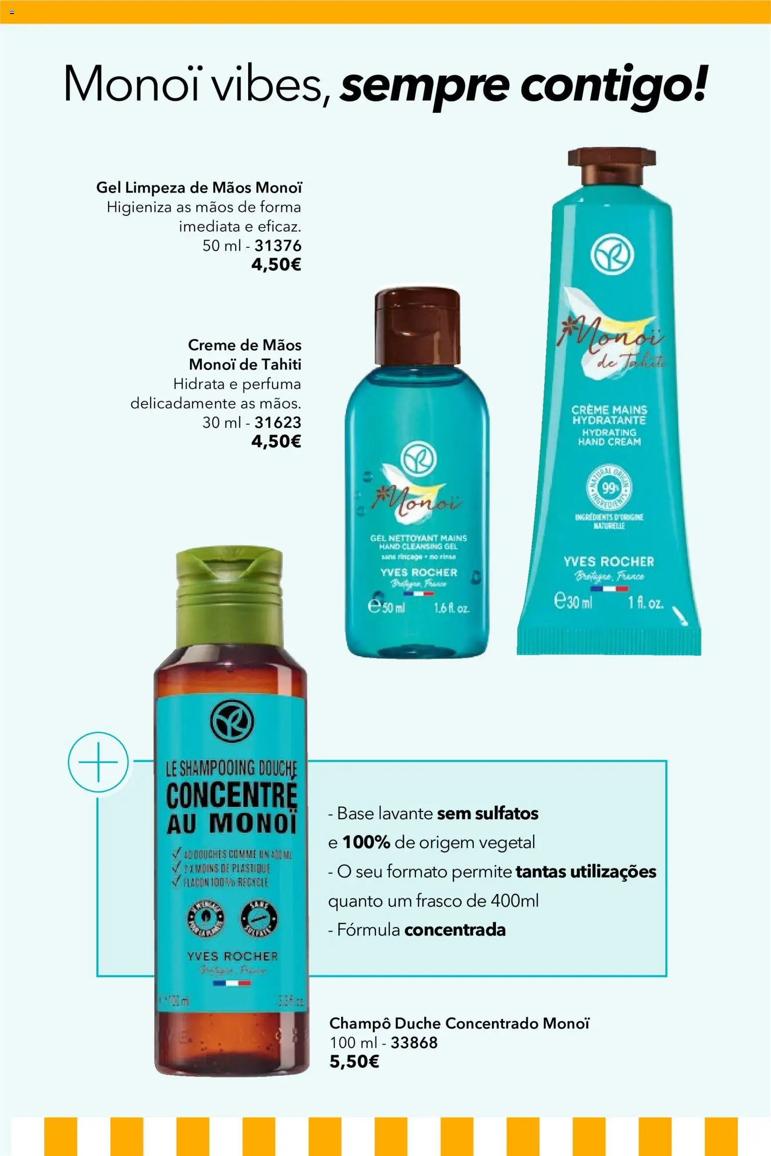 Yves Rocher catálogo 8 │ válido de 03.06.2026 | Página: 8 | Produtos: Shampoo, Base, Creme
