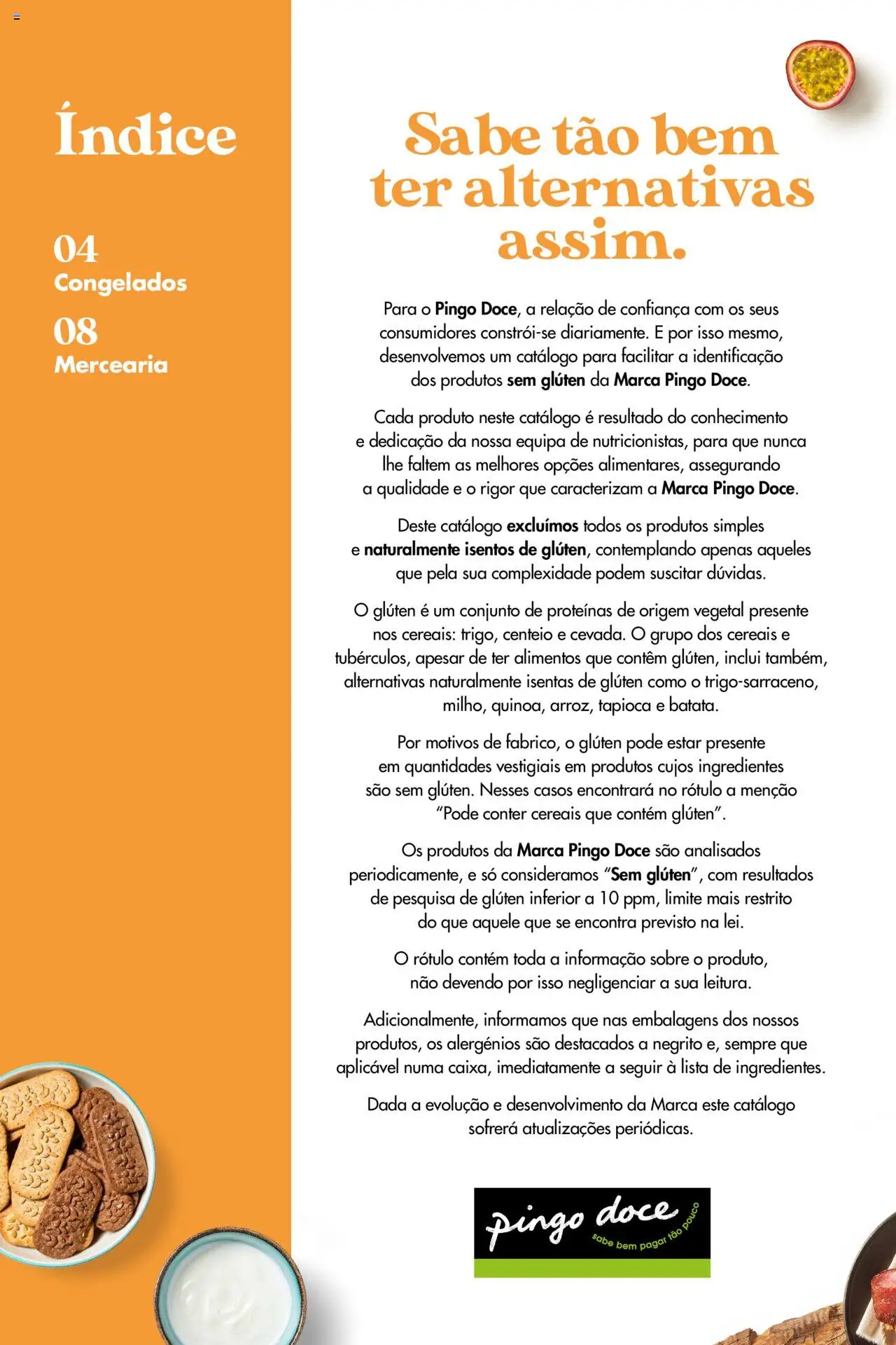 Pingo Doce Sem Glúten │ válido de 16.05.2024 | Página: 2 | Produtos: Centeio, Cereais