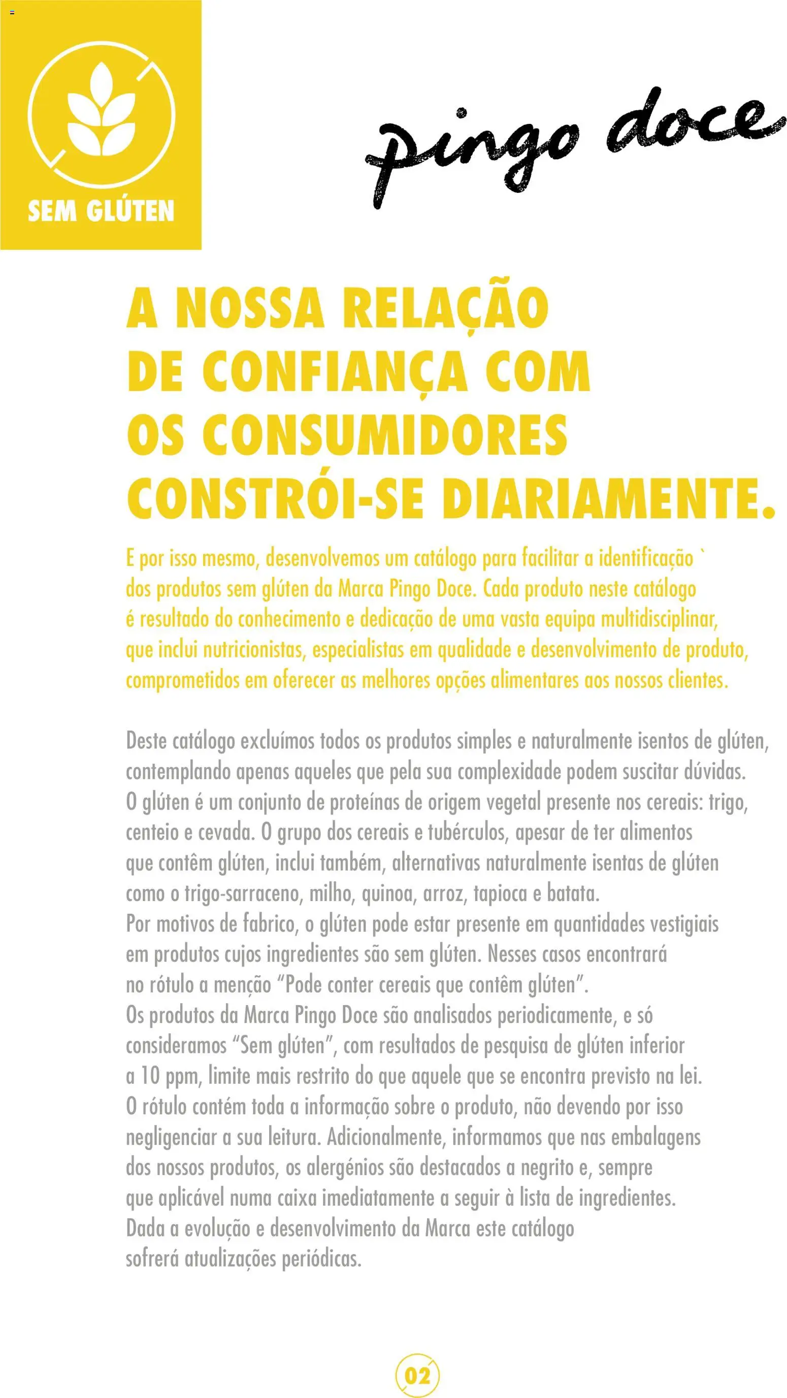 Pingo Doce Sem Glúten │ válido de 16/05/2024 | Página: 2 | Produtos: Centeio, Cereais