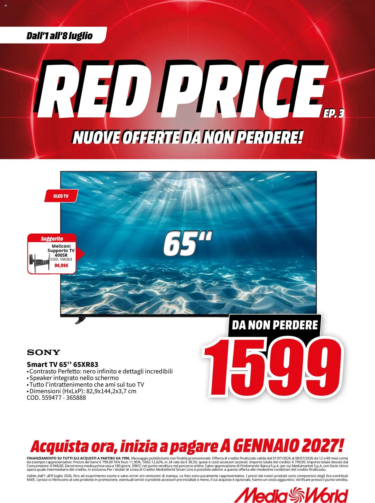 Volantino Media World del 01/07/2026 | Pagina: 2
