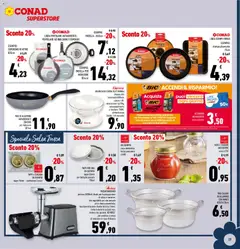Anteprima del volantino Conad volantino Superstore Lazio valido a partire dal 29/07/2026 | Pagina: 29 | Prodotti: Salsa, Bilancia, Passapomodoro, Vaso