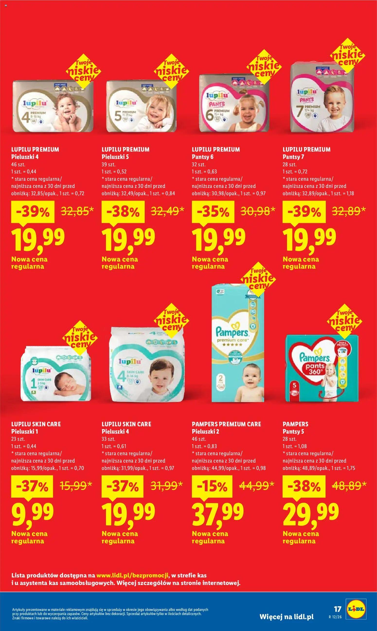 Lidl gazetka - Oszczędzaj każdego dnia od 09.05.2026 | Strona: 17 | Produkty: Pampers