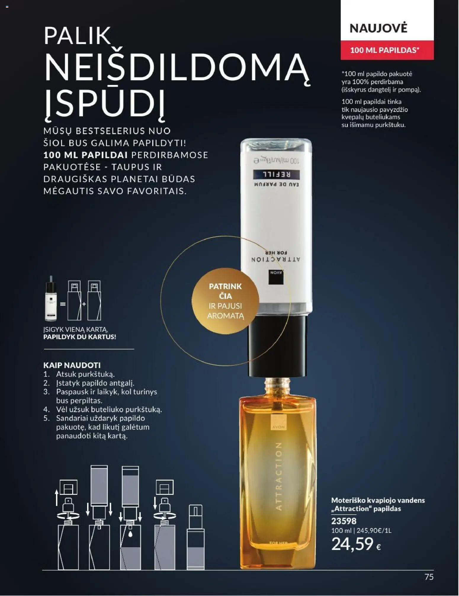 AVON akcijos nuo 2026.07.01 | Puslapis: 75